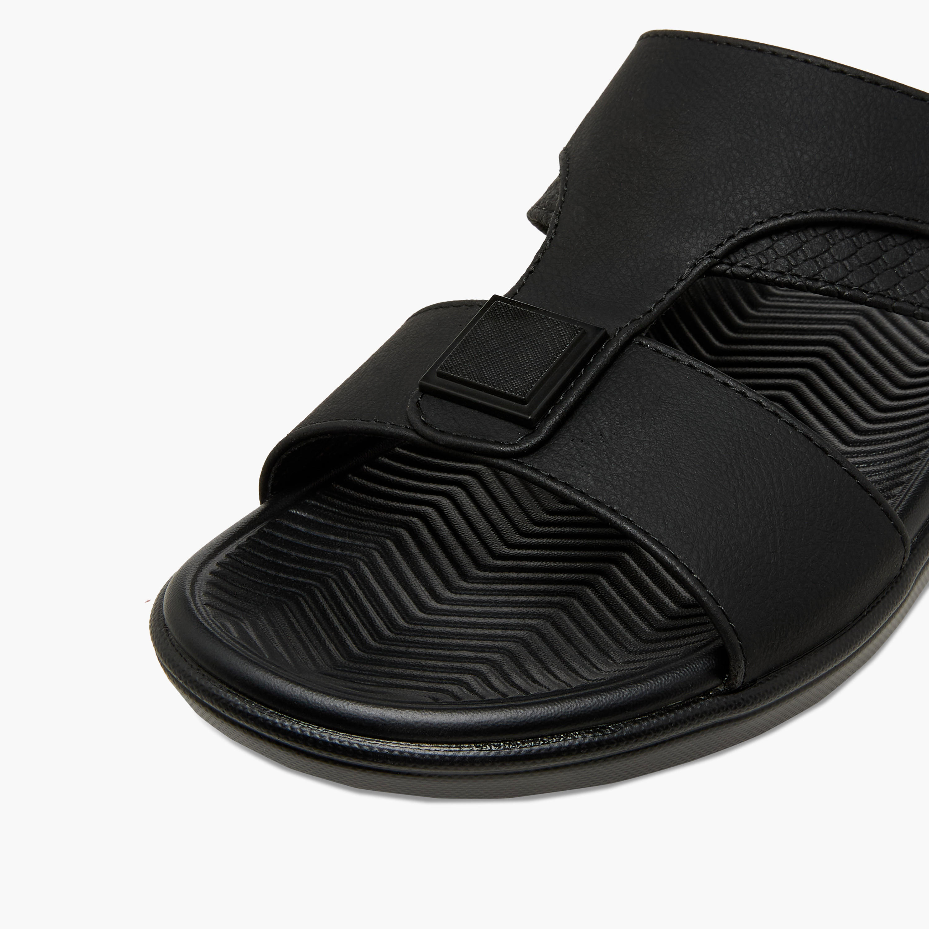 LBL by Shoexpress Men Solid Arabic Sandals-men-shoes-sandals-image-4