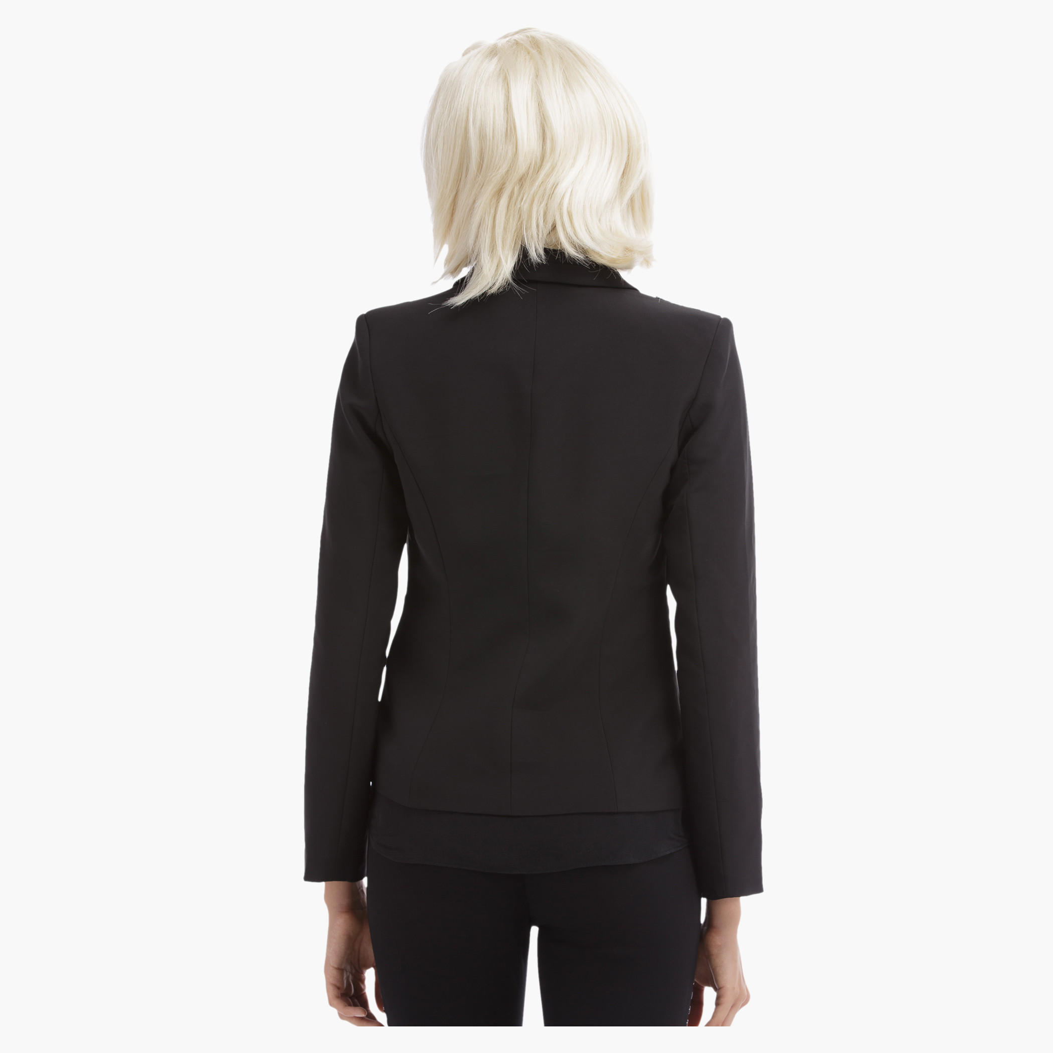 BLACK by Splash Embellished Jacket with Long Sleeves-women-clothing-coatsandjackets-blazers-image-2