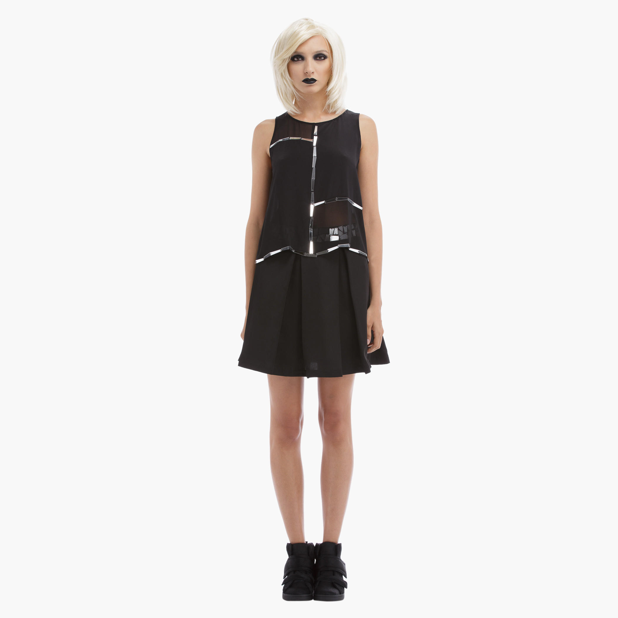 BLACK by Splash Embellished Sleeveless Top-women-clothing-shirtsandblouses-blouses-image-5
