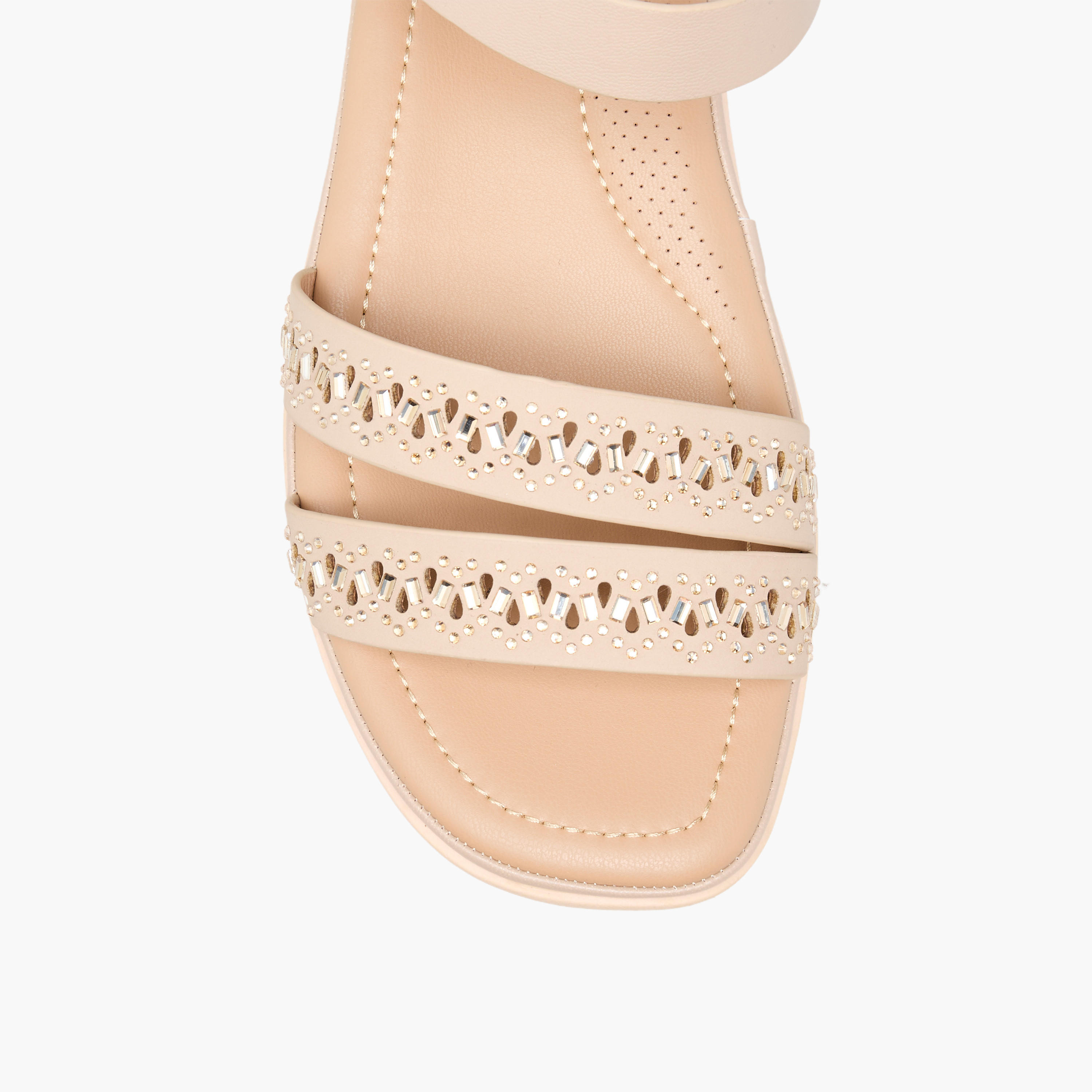 Le Confort Women Embellished Sandals-women-shoes-flats-sandals-image-3