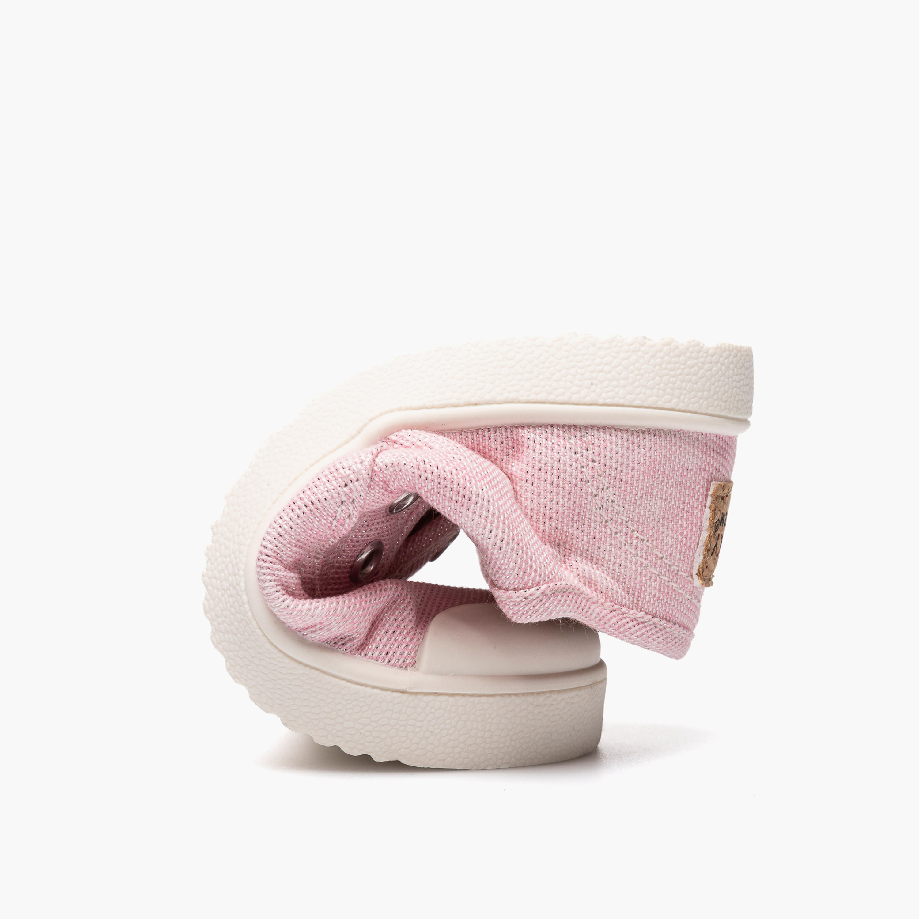 Pablosky Canvas Sneakers with Eyelets-baby-girls-shoes-closedshoes-image-6