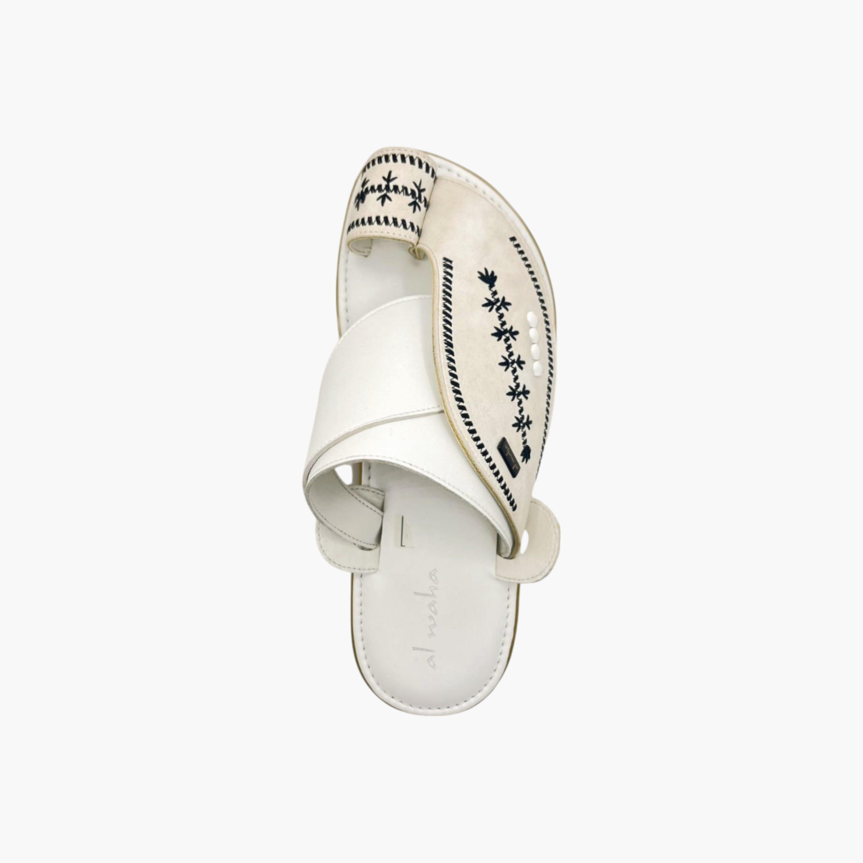 صندل عربي مطرّز سهل الارتداء بحلقة إصبع من الواحة-men-shoes-sandals-image-3