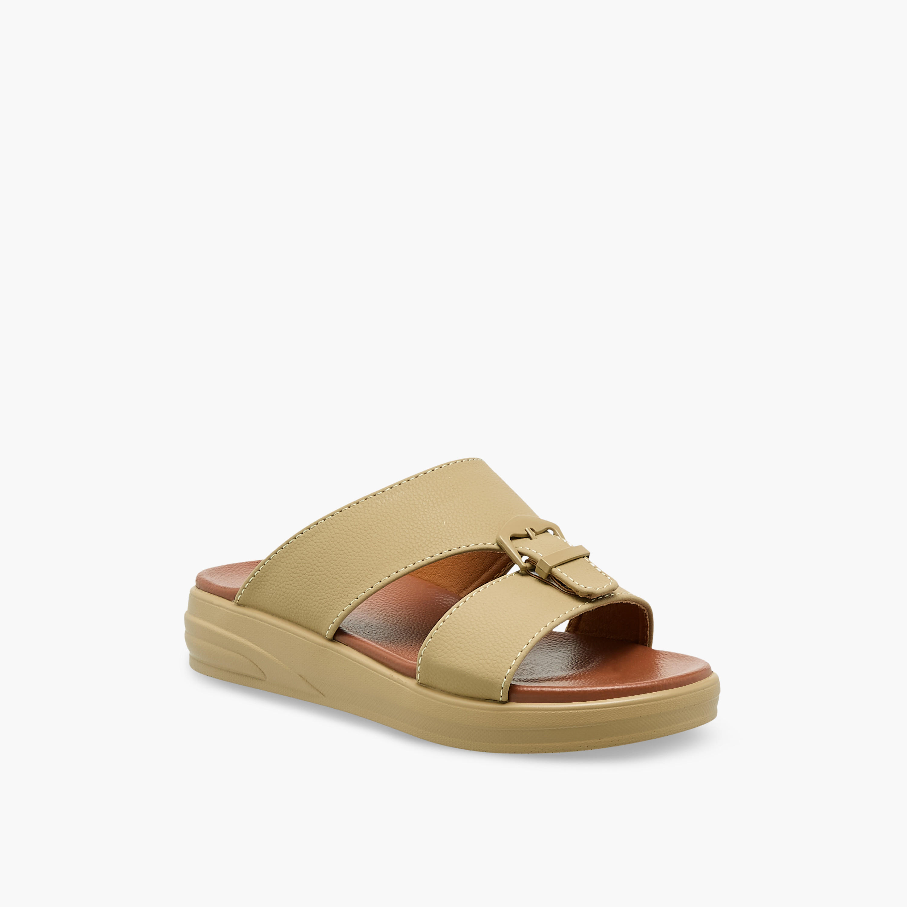 LBL by Shoexpress Boys Buckle Accent Arabic Sandals-boys-shoes-sandals-image-2