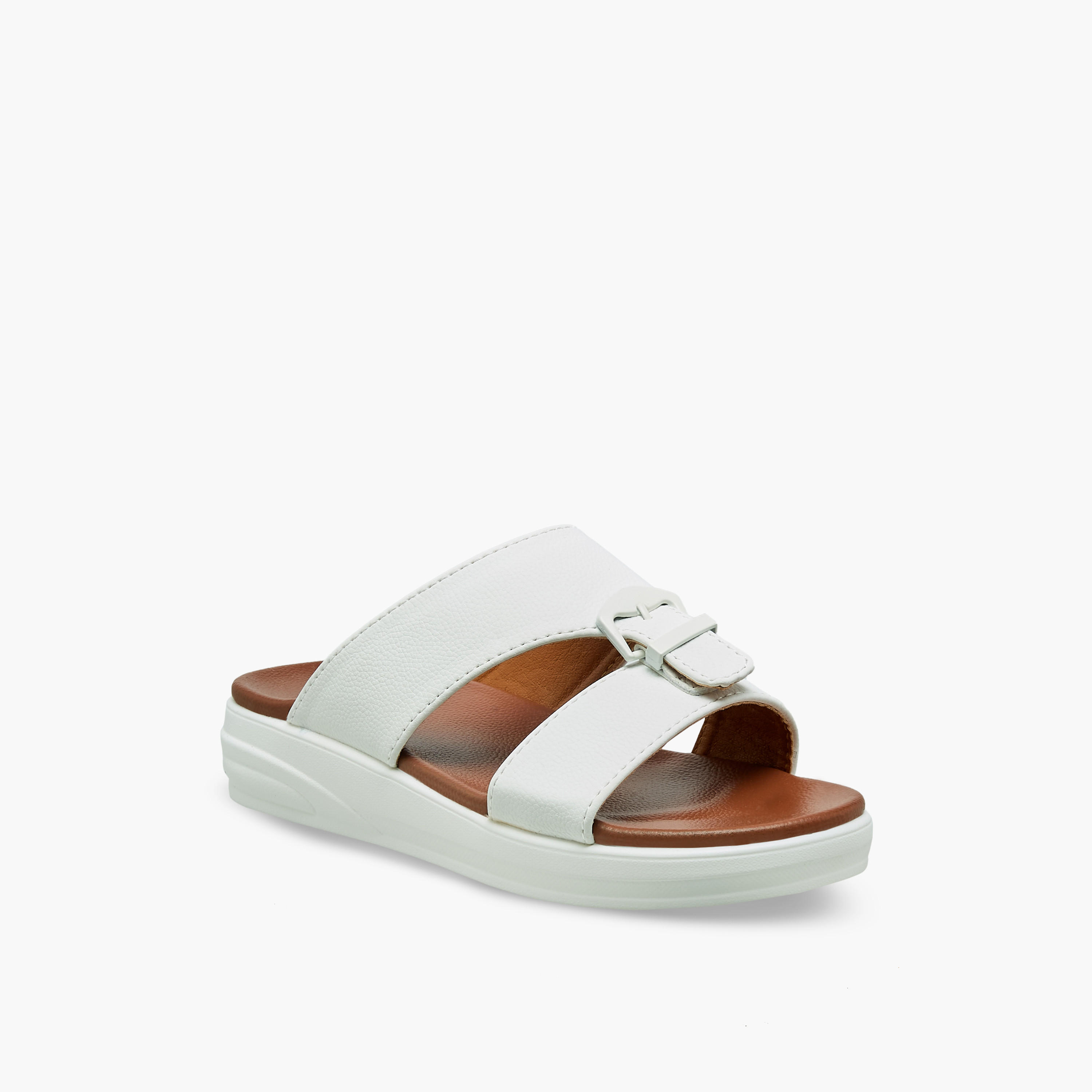 LBL by Shoexpress Boys Buckle Accent Arabic Sandals-boys-shoes-sandals-image-2