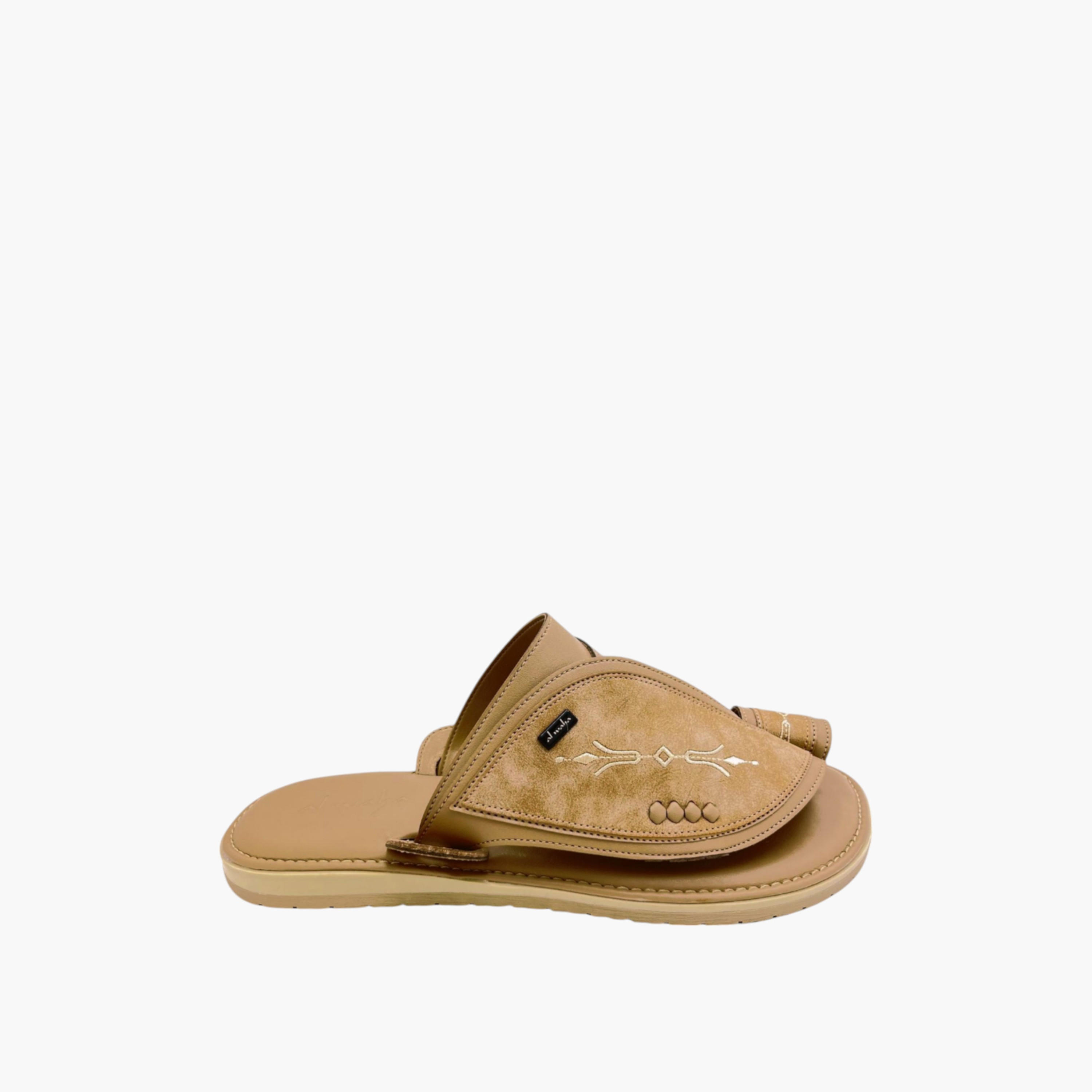 صندل مطرّز سهل الارتداء بحلقة إصبع من الواحة-men-shoes-sandals-image-2