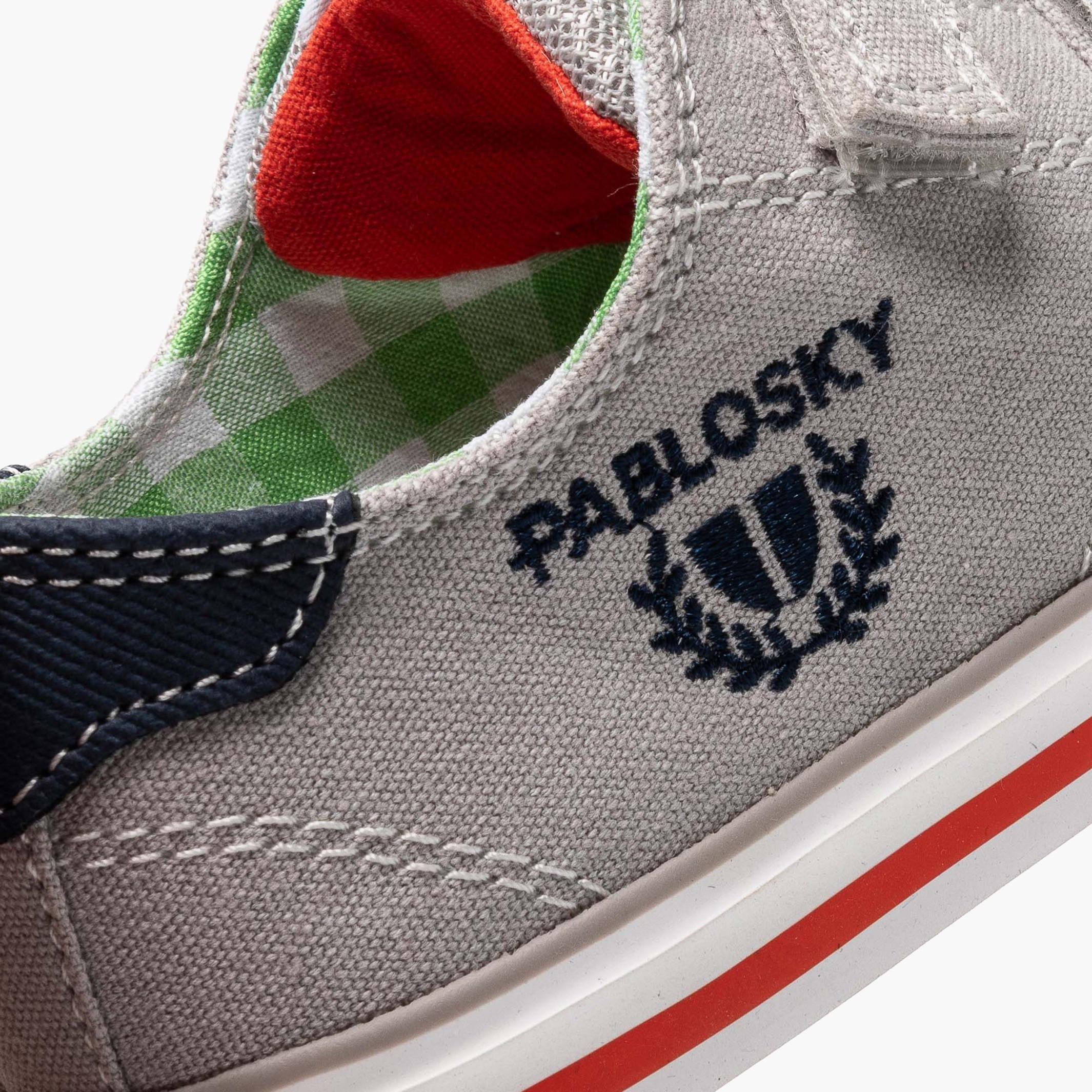 Pablosky Canvas Sneakers with Hook & Loop Closure-baby-boys-shoes-closedshoes-image-7