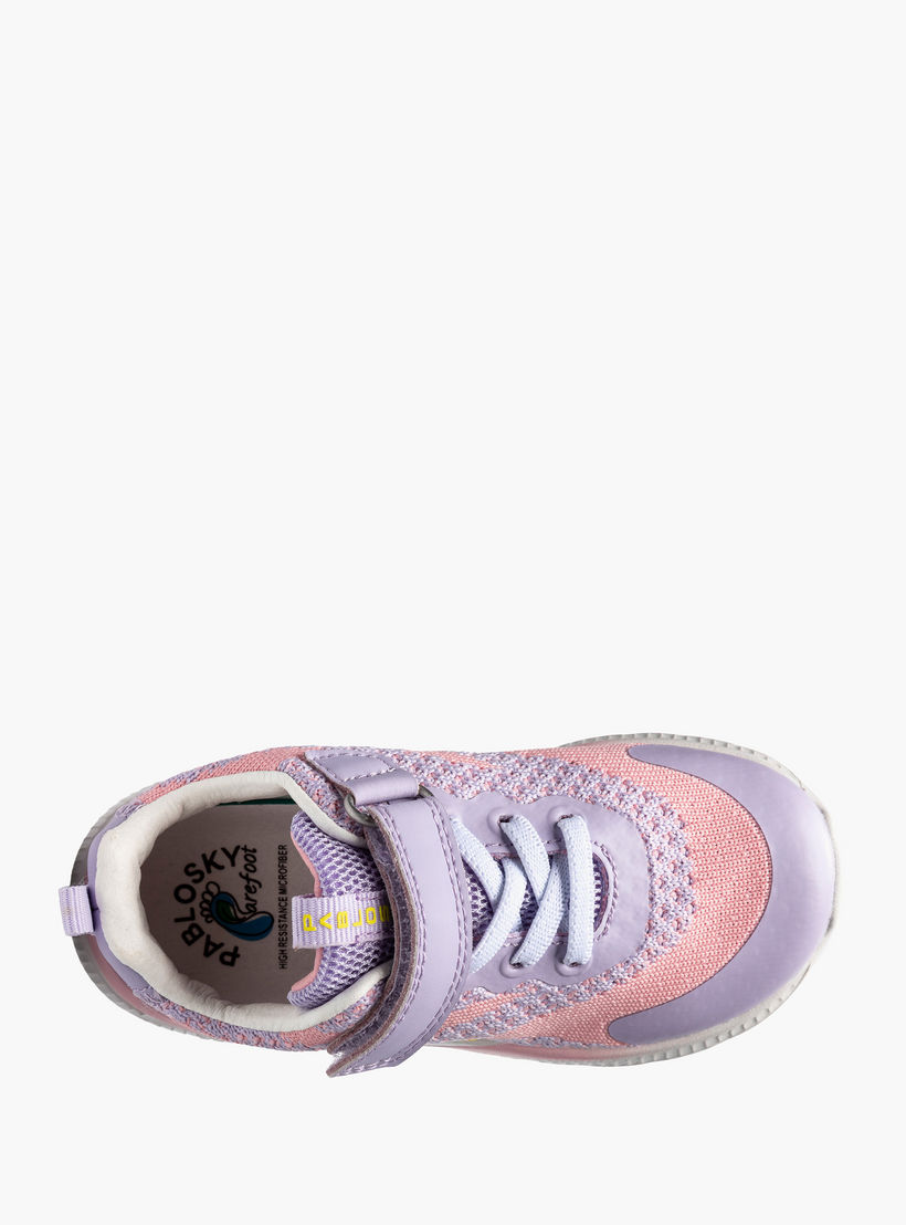 حذاء رياضي بشريط إغلاق لاصق للبنات من بابلوسكي-girls-shoes-sports-image-4