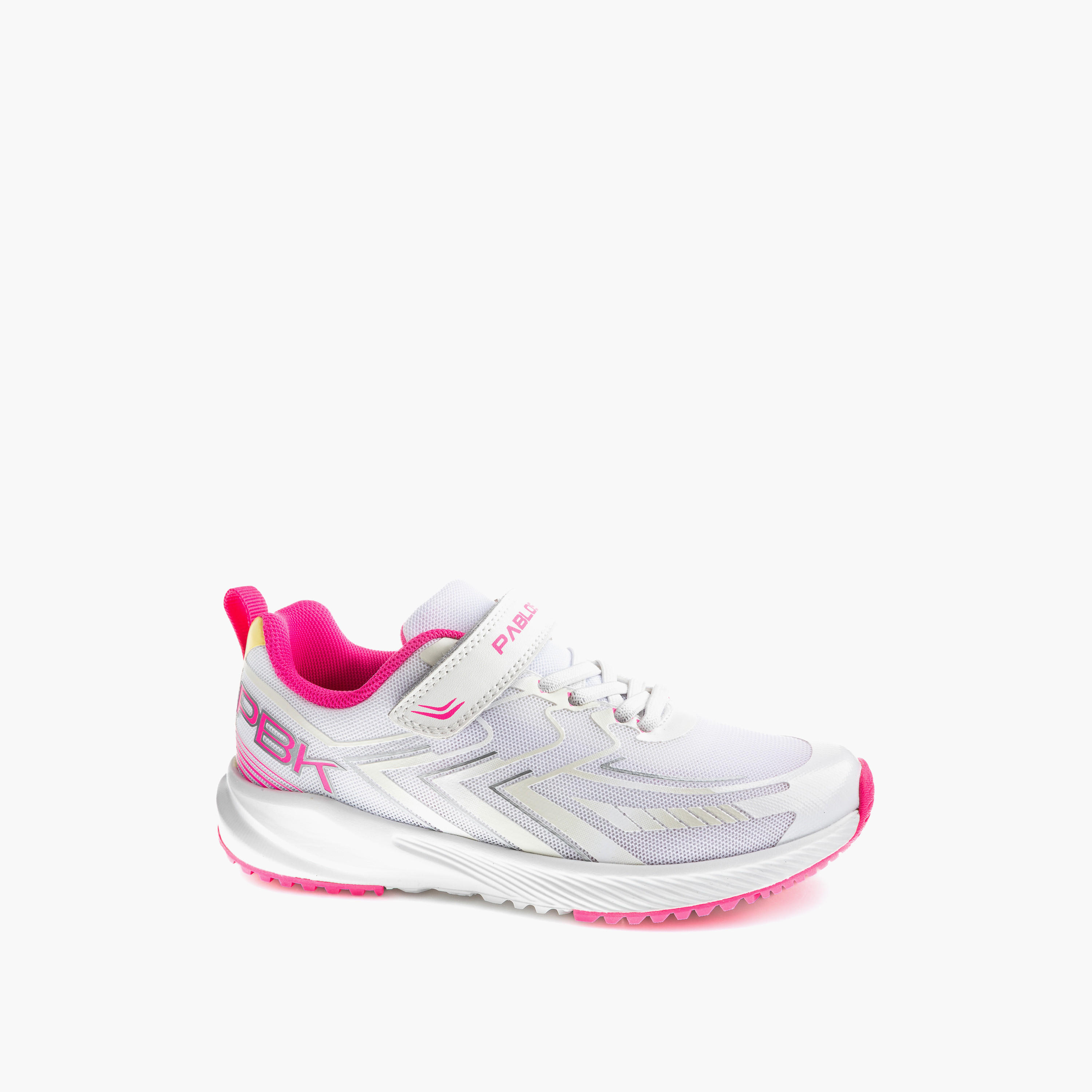 Pablosky Girls Hook & Loop Sports Shoes-girls-shoes-sports-image-1