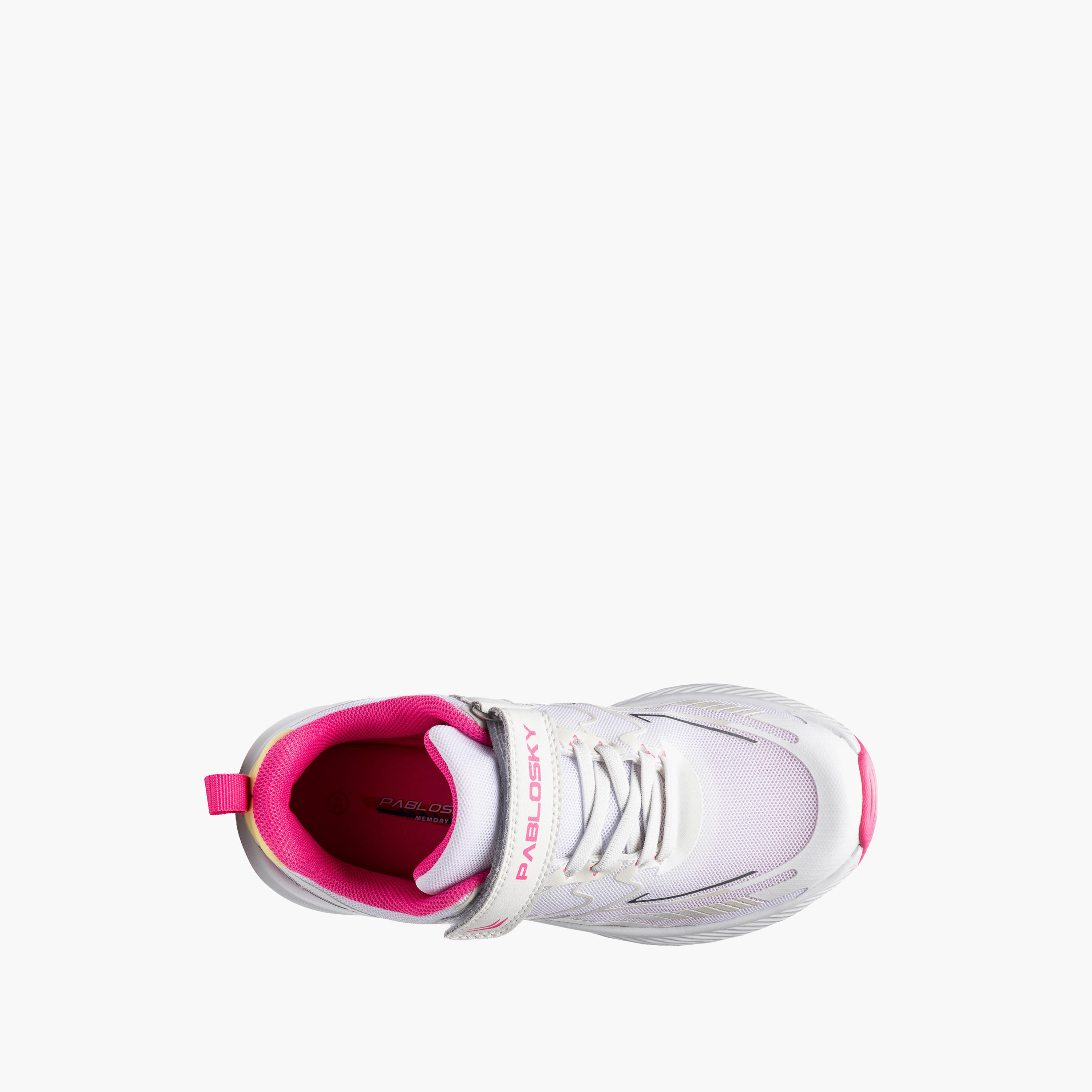 Pablosky Girls Hook & Loop Sports Shoes-girls-shoes-sports-image-4