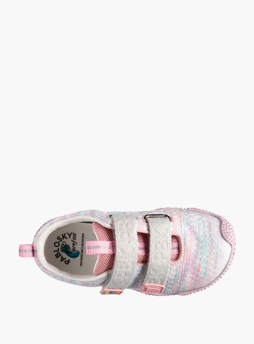 Pablosky Girls Hook & Loop Sports Shoes-girls-shoes-sports-image-4
