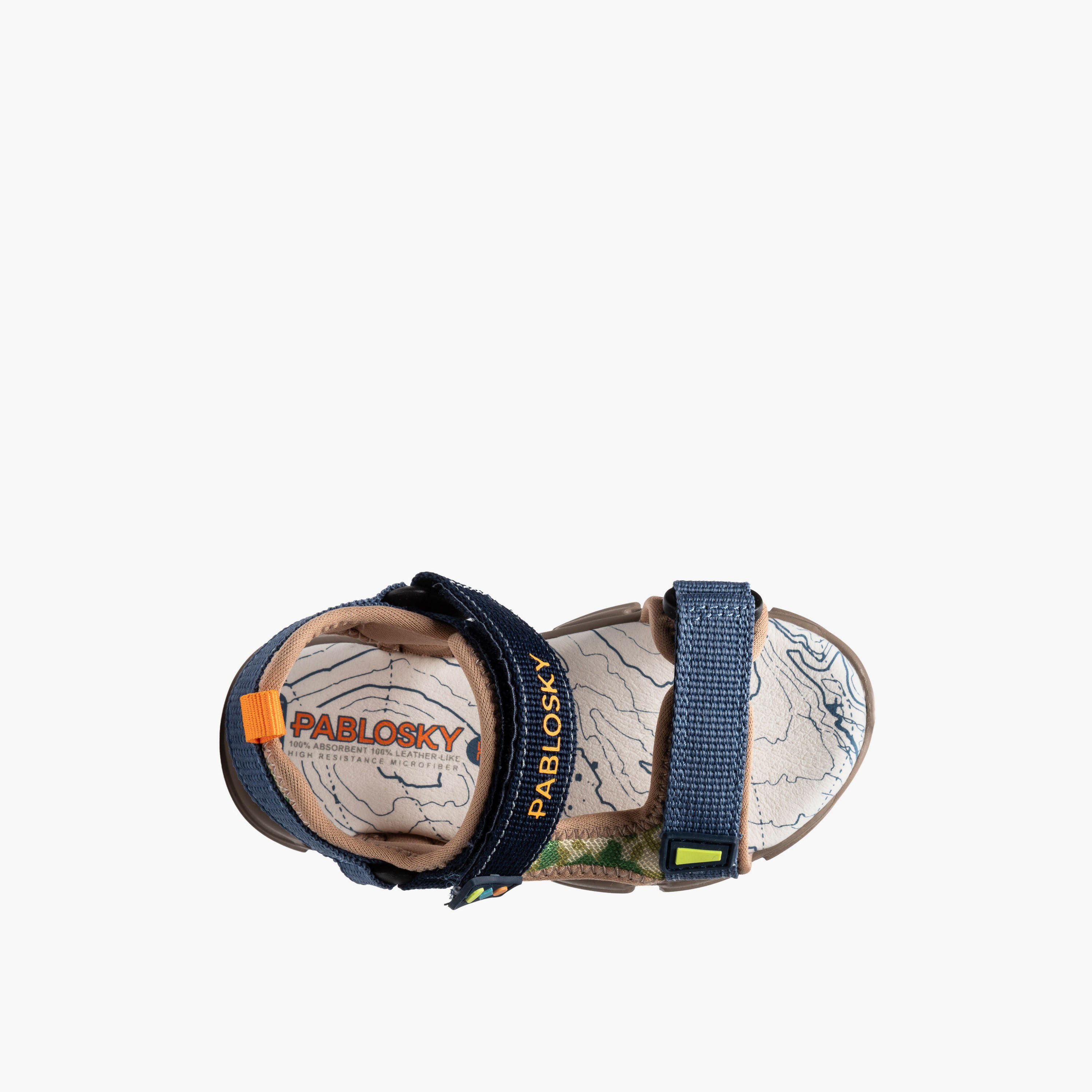 Pablosky Boys Hook & Loop Strap Sandals-boys-shoes-sandals-image-4