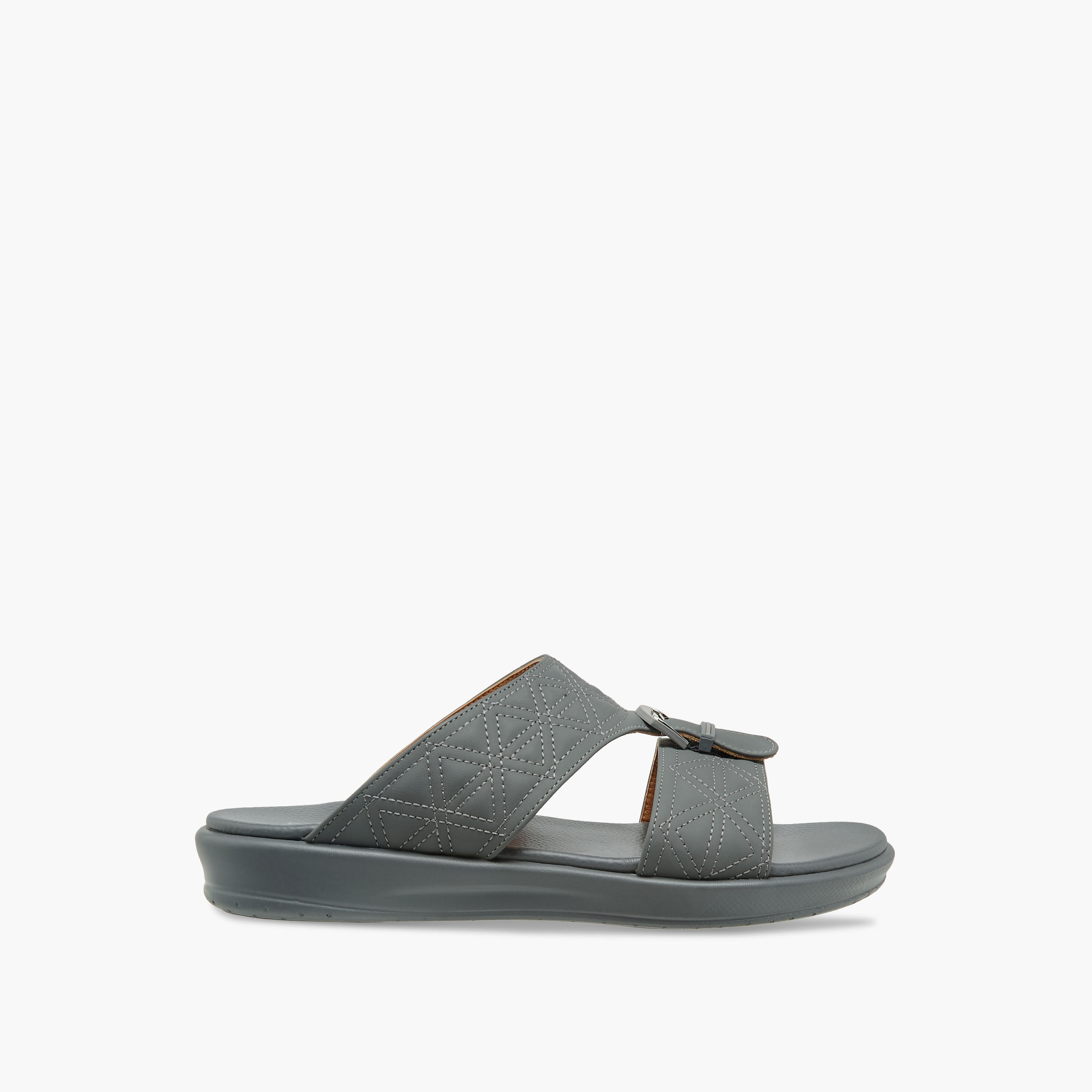 Duchini Men Buckle Accent Arabic Sandals-men-shoes-sandals-image-3