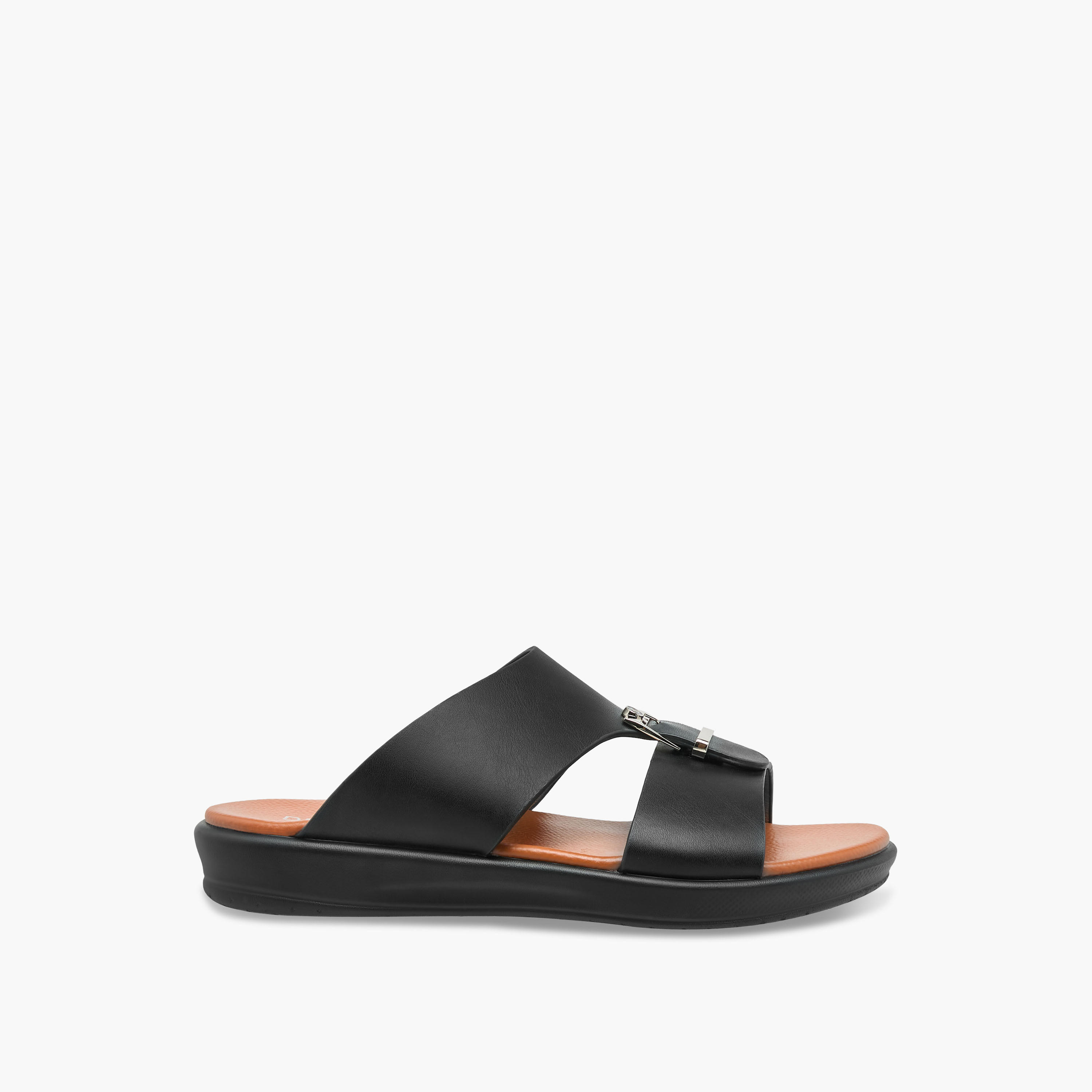 Duchini Men Buckle Accent Arabic Sandals-men-shoes-sandals-image-3