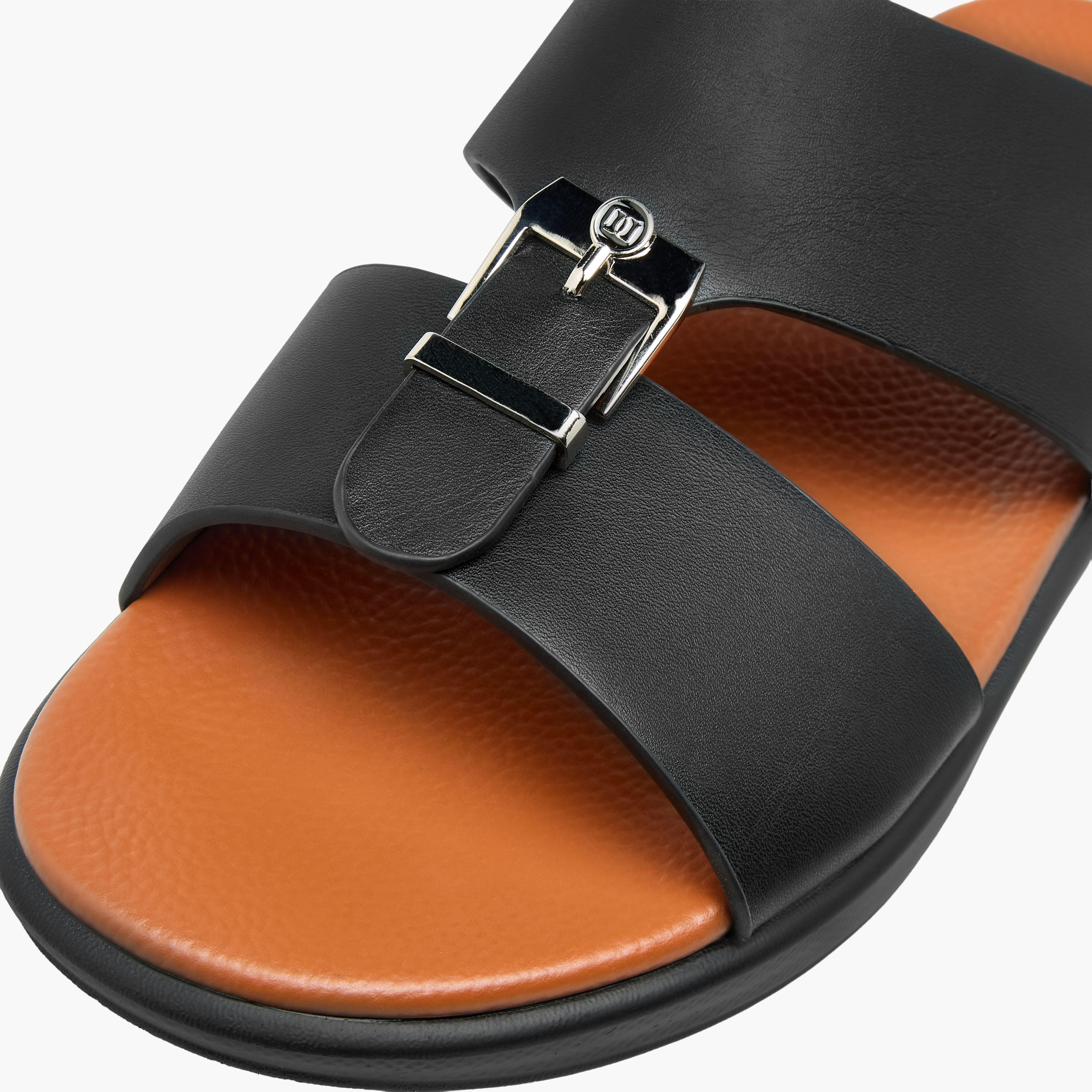 Duchini Men Buckle Accent Arabic Sandals-men-shoes-sandals-image-4