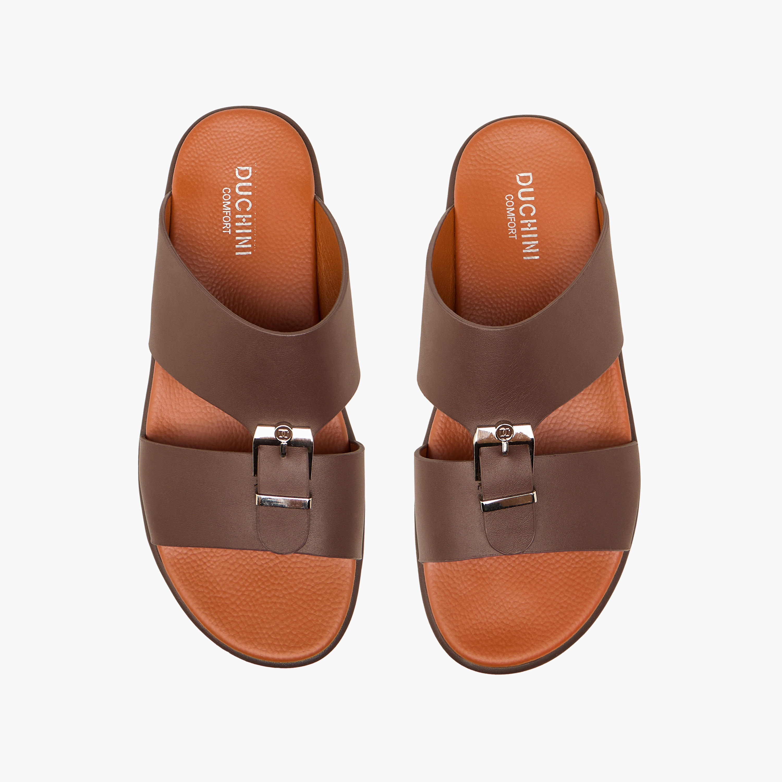 Duchini Men Buckle Accent Arabic Sandals-men-shoes-sandals-image-1