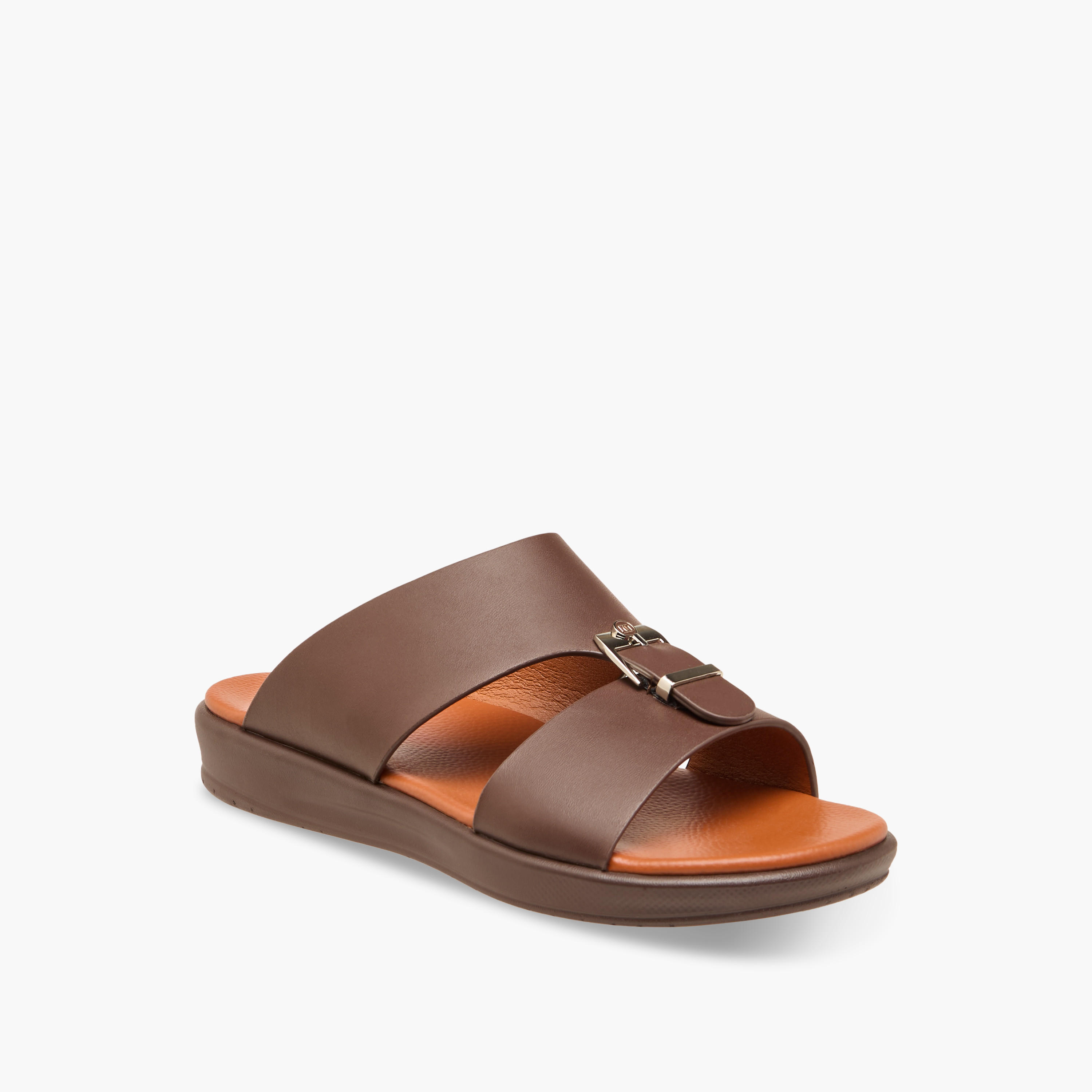 Duchini Men Buckle Accent Arabic Sandals-men-shoes-sandals-image-2