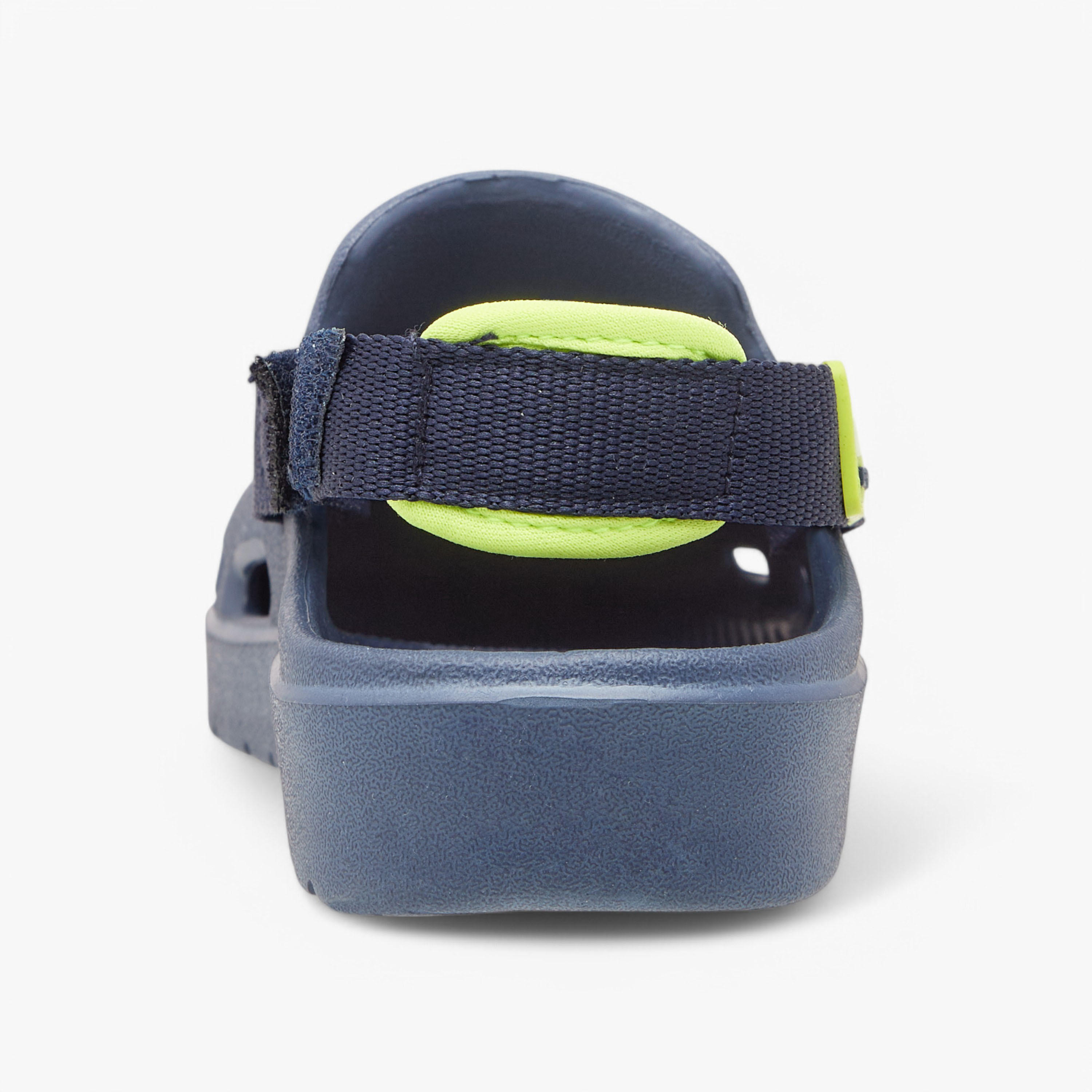 Aqua Applique Detail Clogs with Backstrap-boys-shoes-sandals-image-5