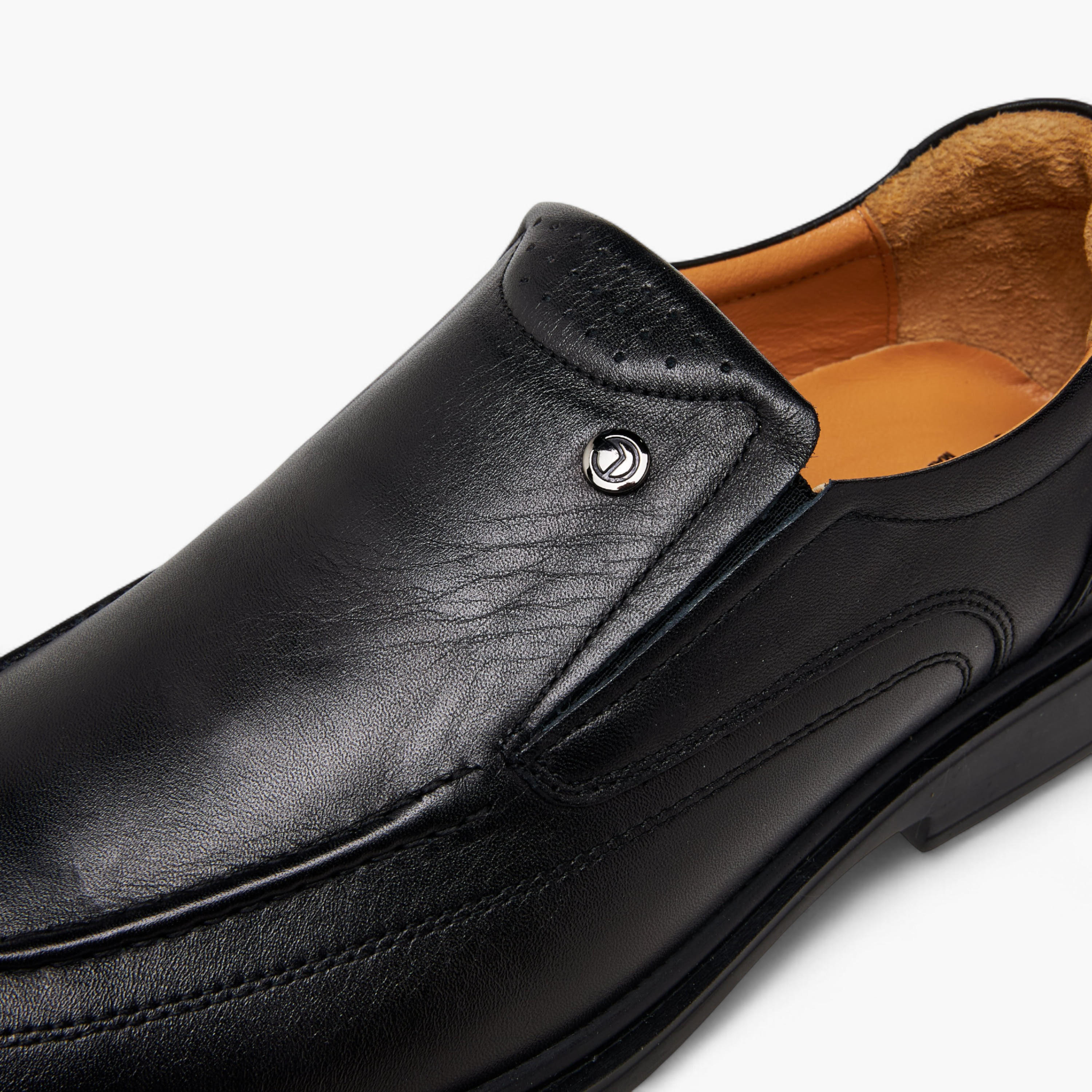 Le Confort Men Slip-On Leather Loafers-men-shoes-formalshoes-image-4