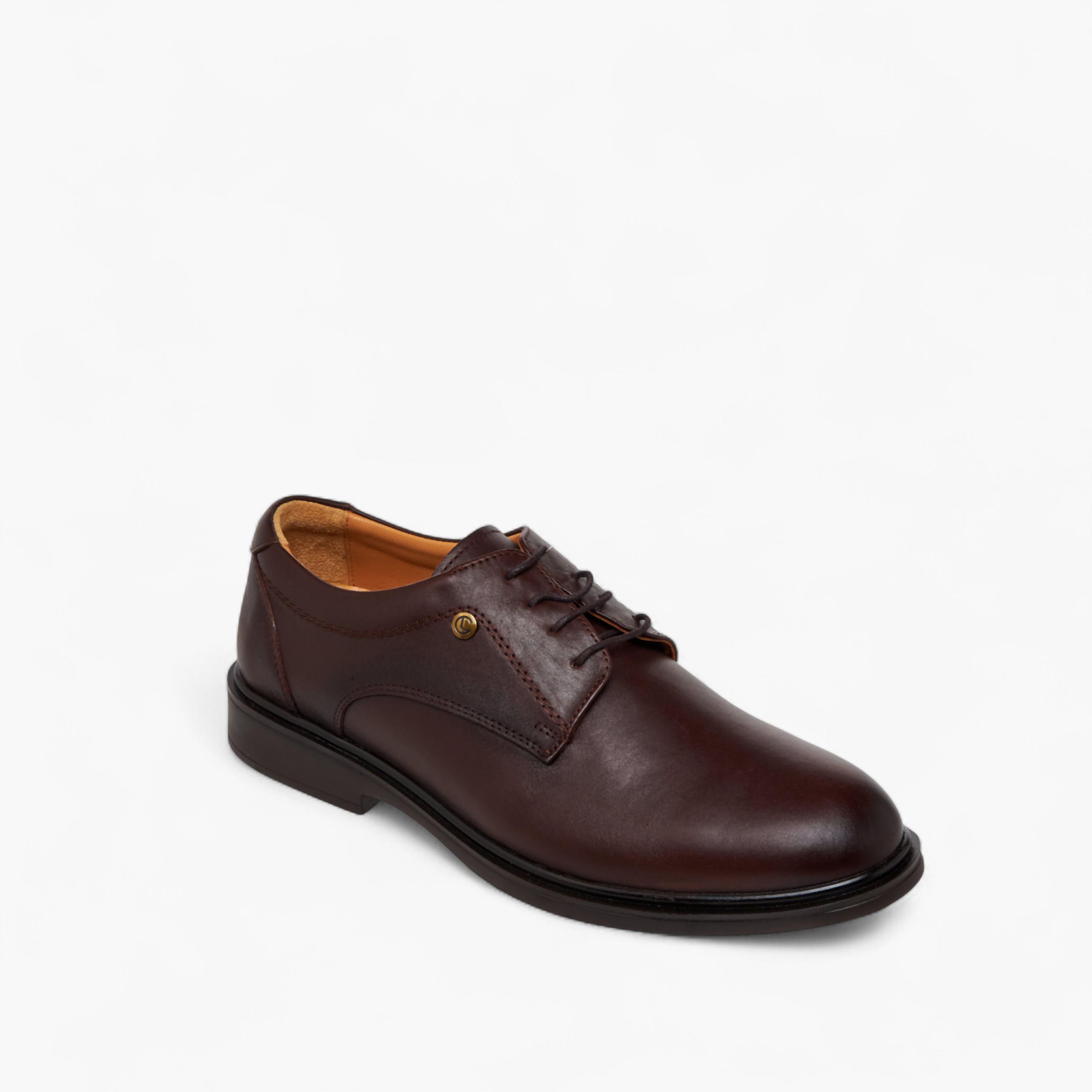 Le Confort Men Lace-Up Leather Derby Shoes-men-shoes-formalshoes-image-2