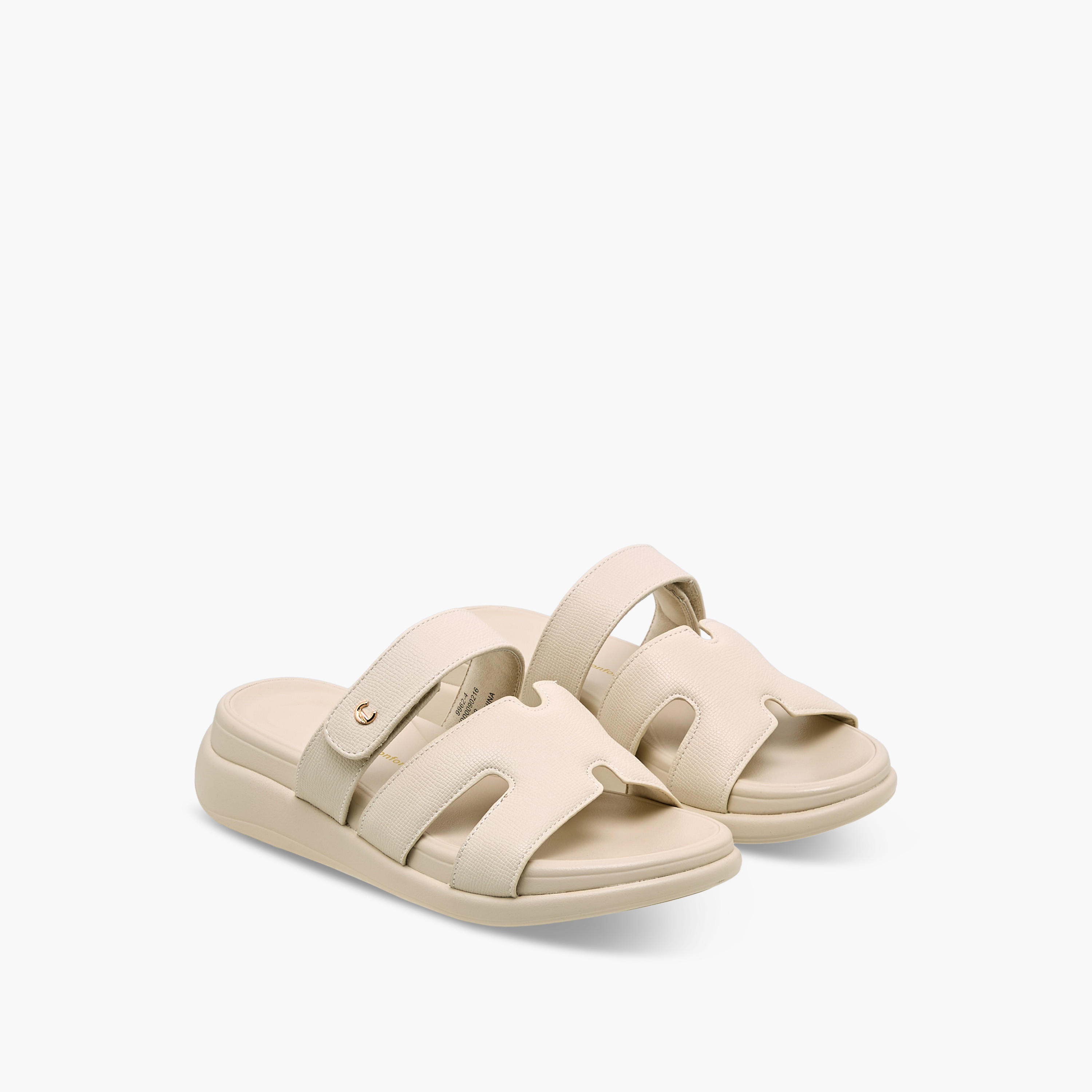 Le Confort Women Flatform Heel Comfort Sandals-women-shoes-sandals-heeled-image-1