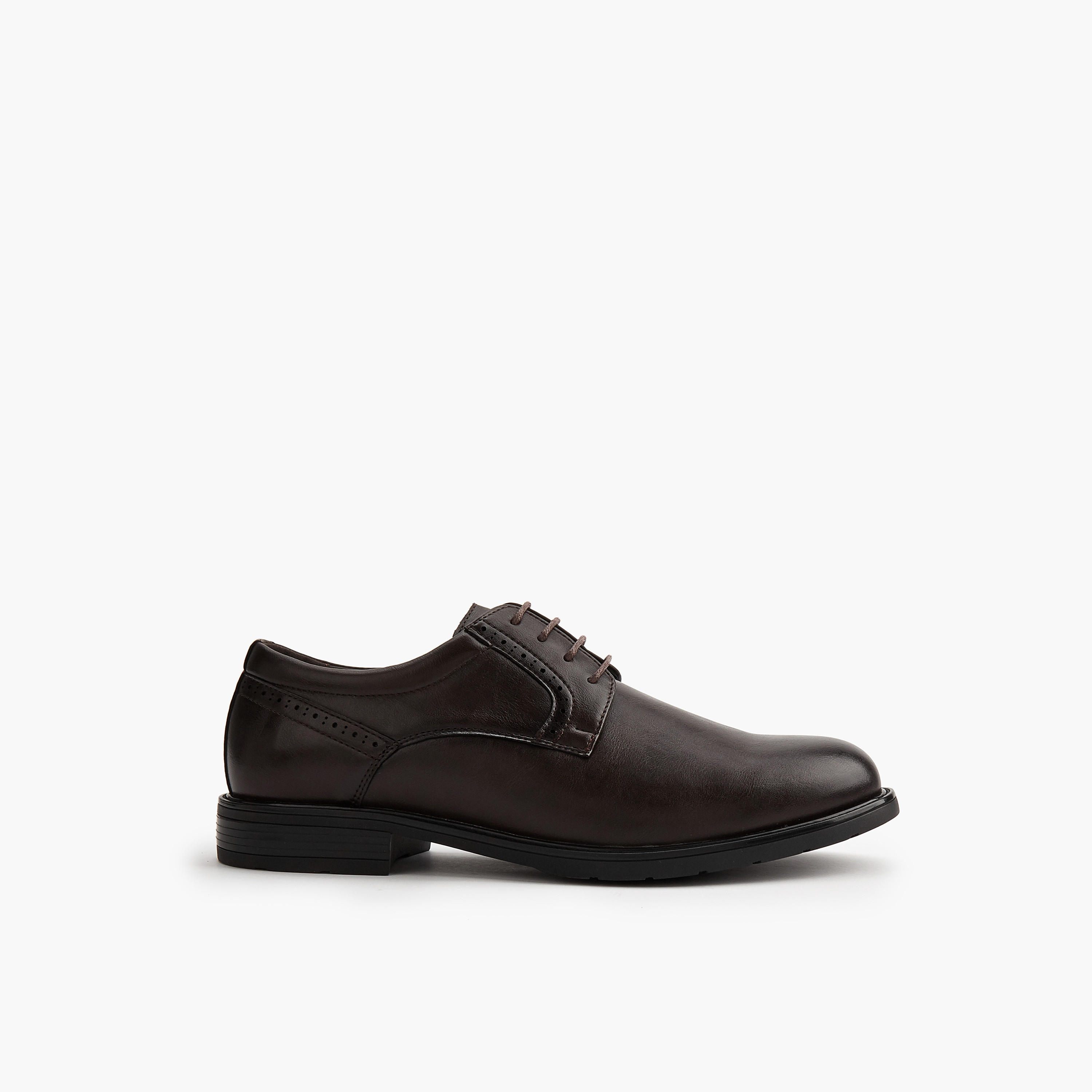 Duchini Solid Lace-Up Derby Shoes-men-shoes-formalshoes-image-3