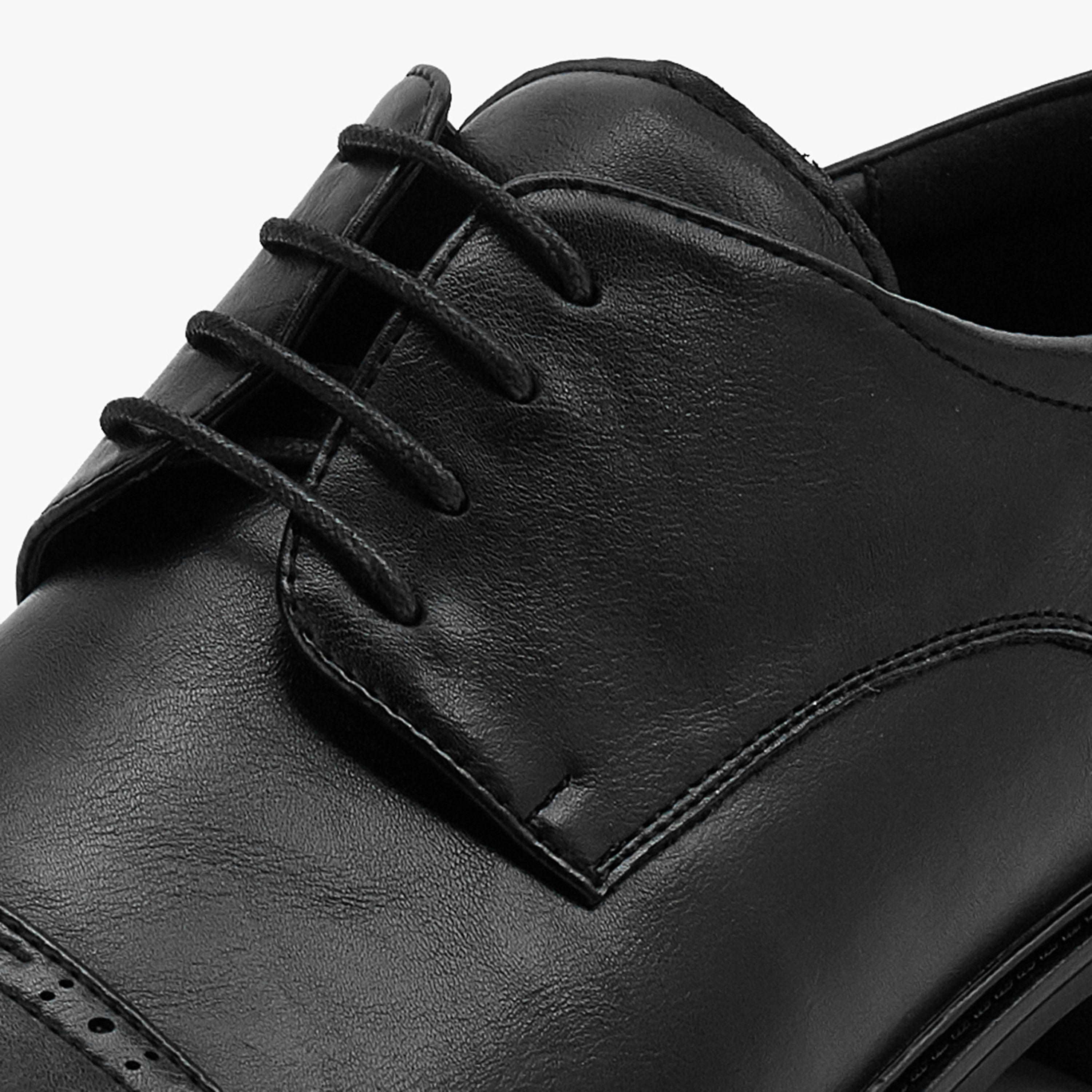Duchini Men's Solid Lace-Up Derby Shoes-men-shoes-formalshoes-image-4