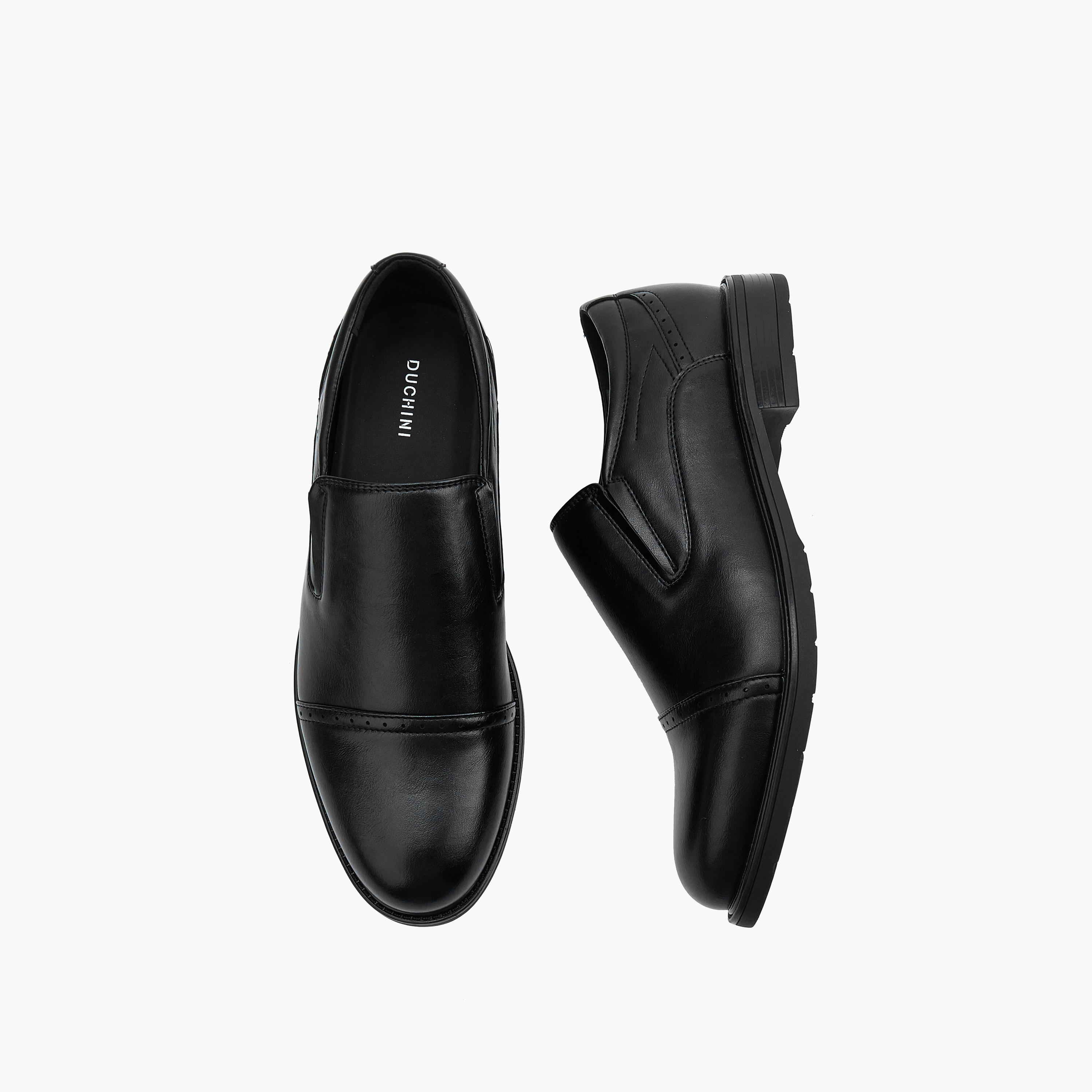 Duchini Men's Solid Slip-On Loafers-men-shoes-loafersandmoccasins-image-1