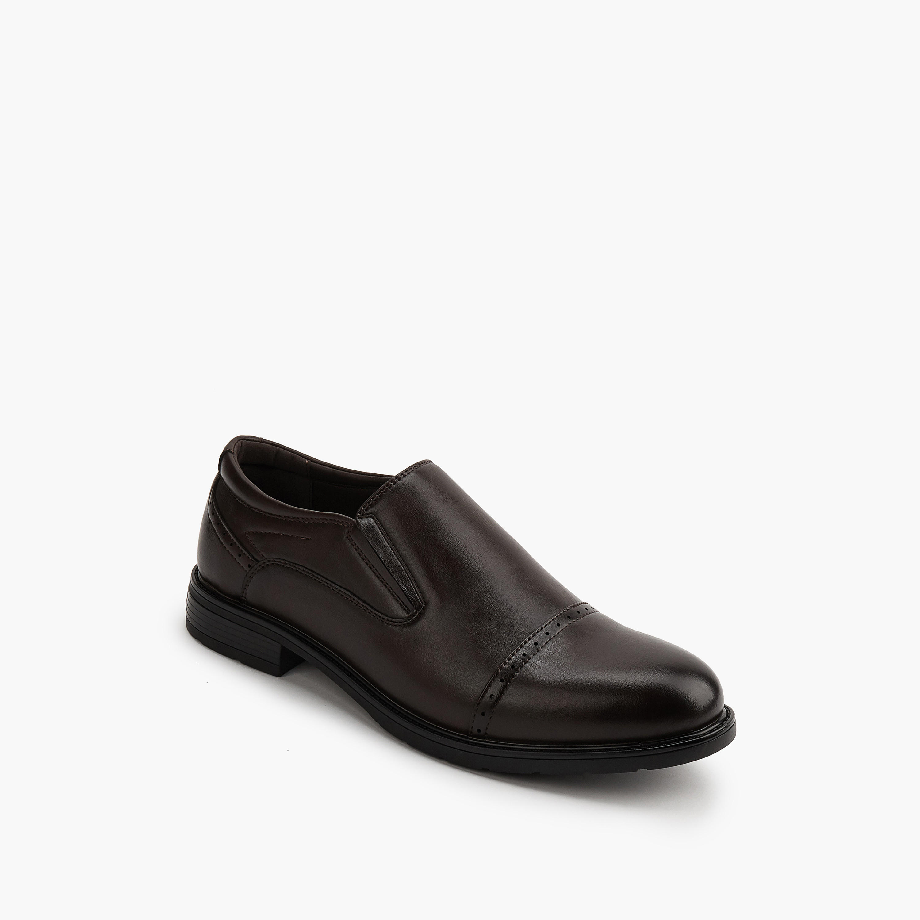 Duchini Men's Solid Slip-On Loafers-men-shoes-loafersandmoccasins-image-3