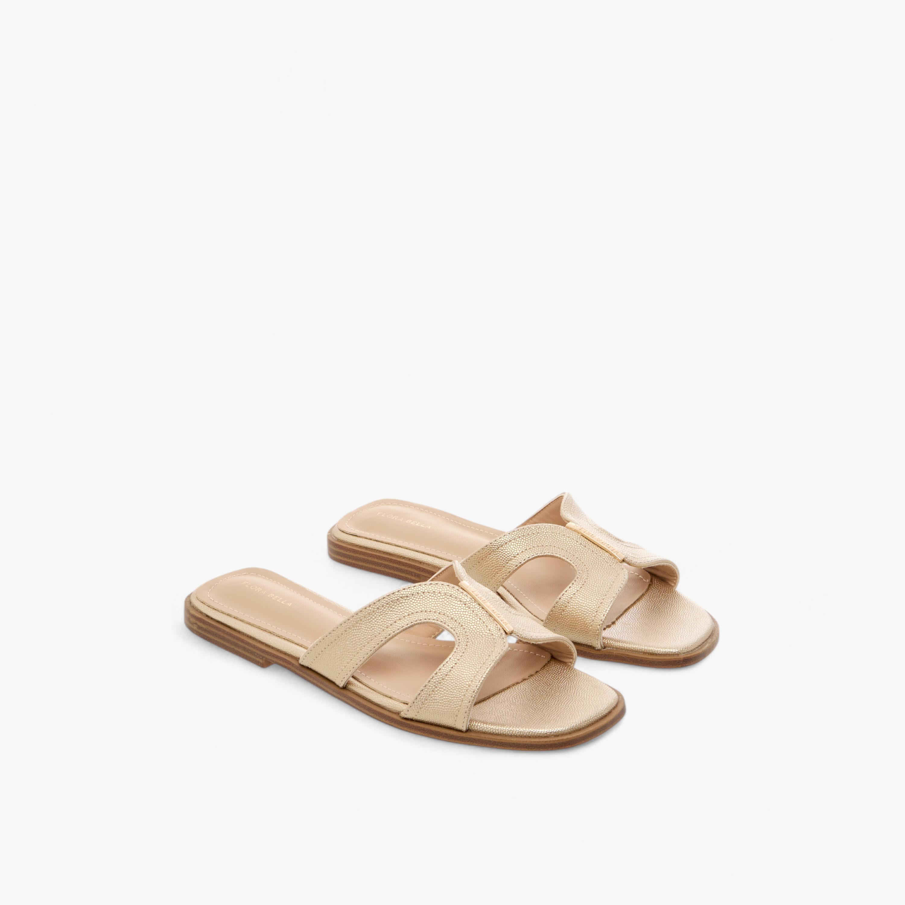 Flora Bella Textured Slip-On Sandals-women-shoes-flats-sandals-image-1