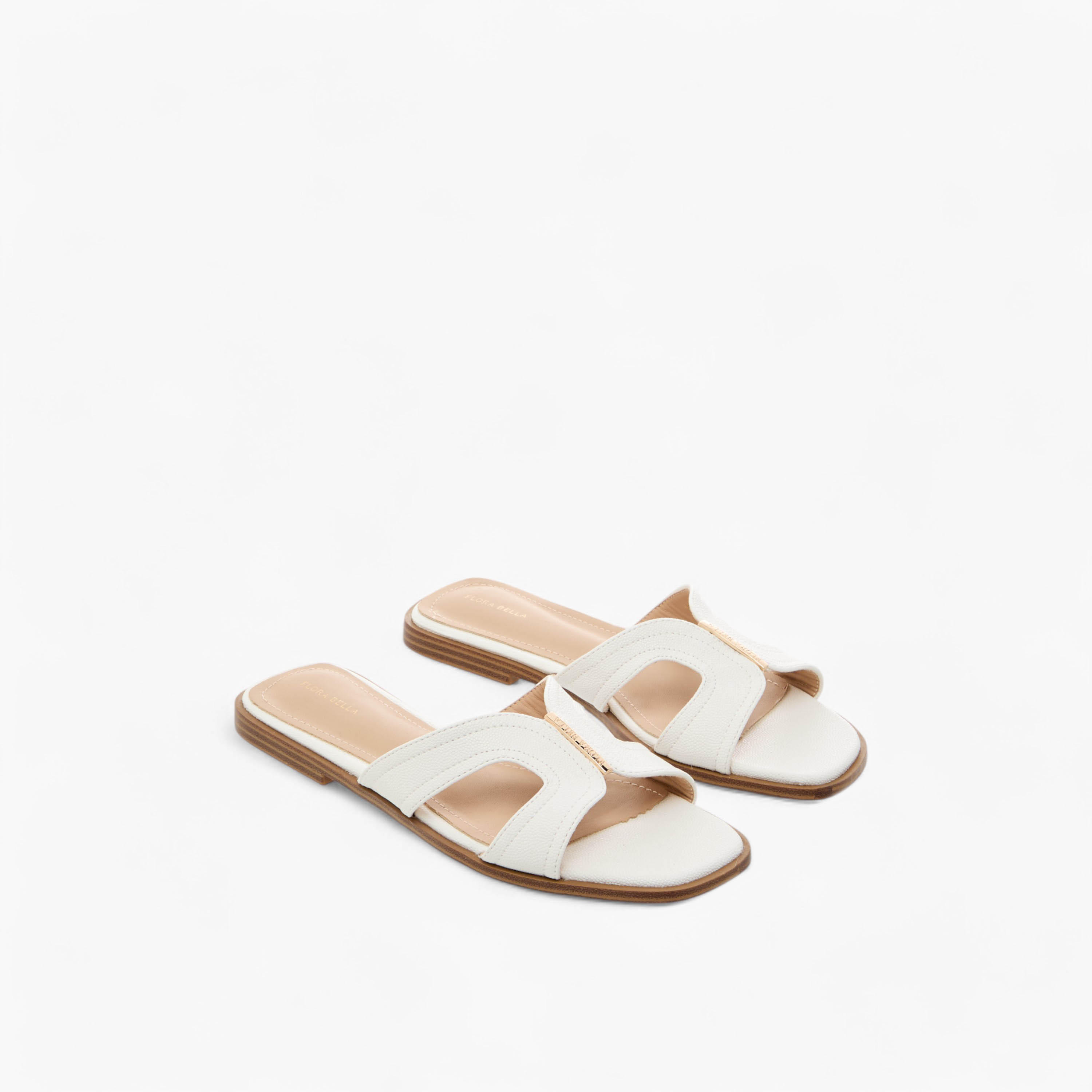 Flora Bella Textured Slip-On Sandals-women-shoes-flats-sandals-image-1