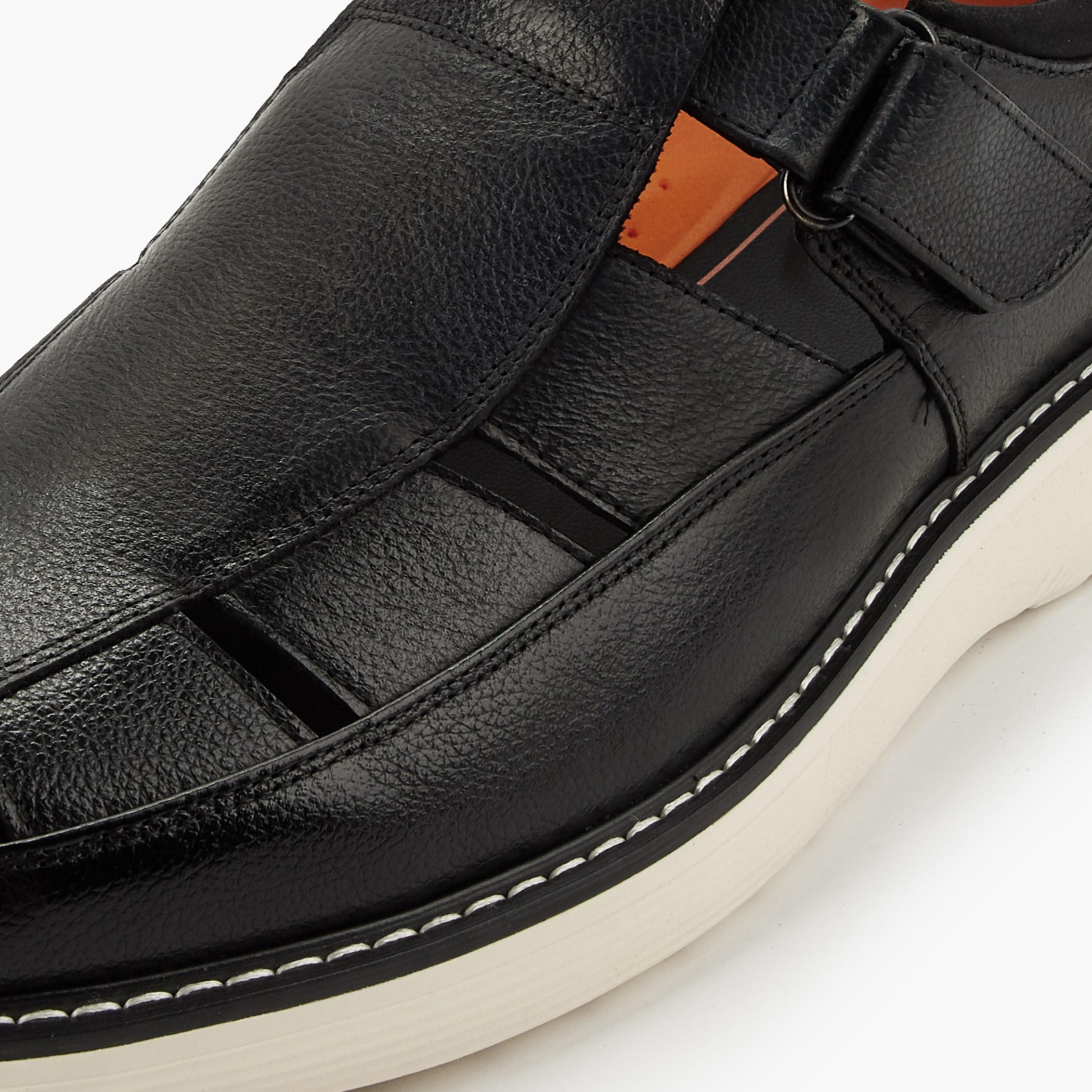 Le Confort Men Textured Fisherman Sandals-men-shoes-sandals-image-4