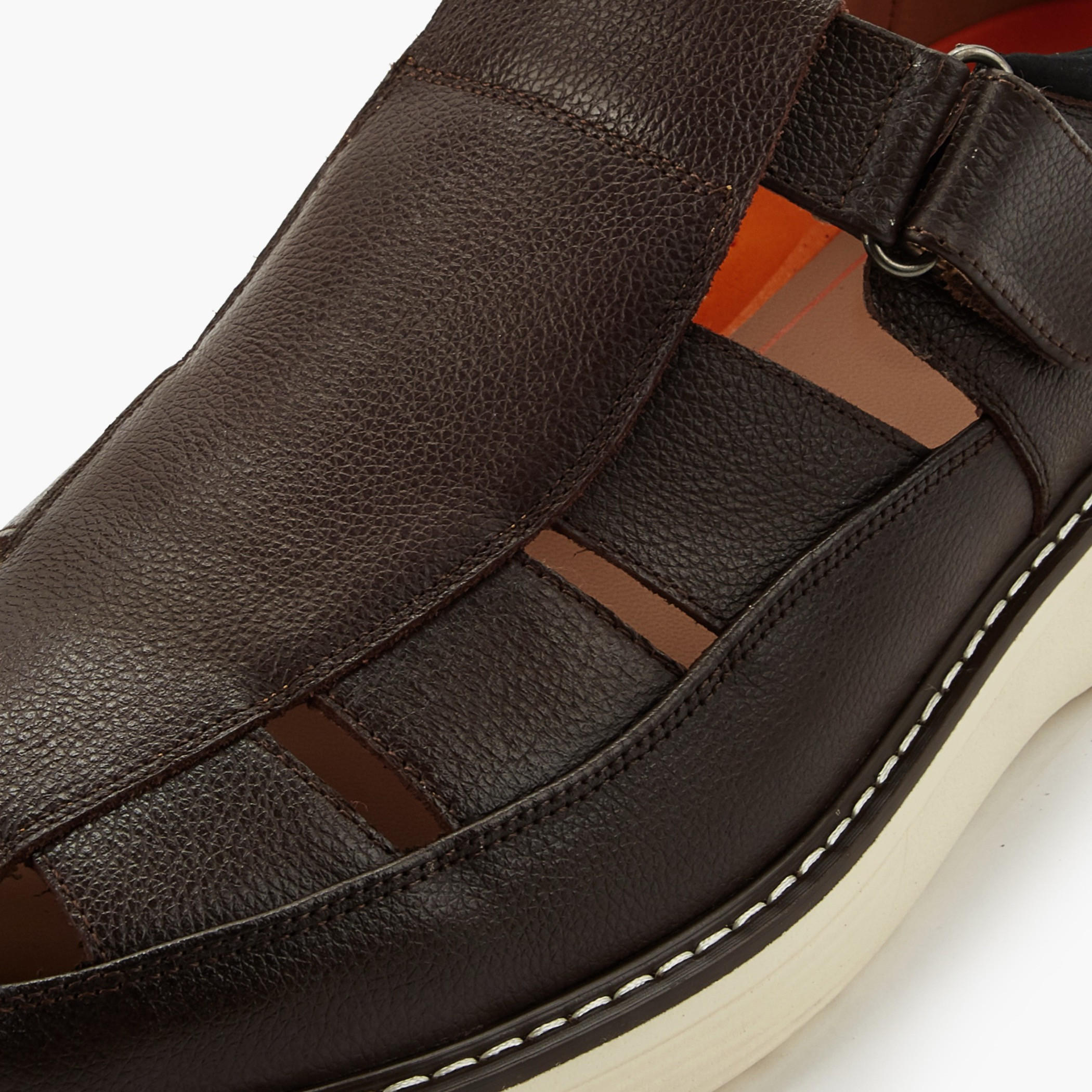Le Confort Men Textured Fisherman Sandals-men-shoes-sandals-image-4