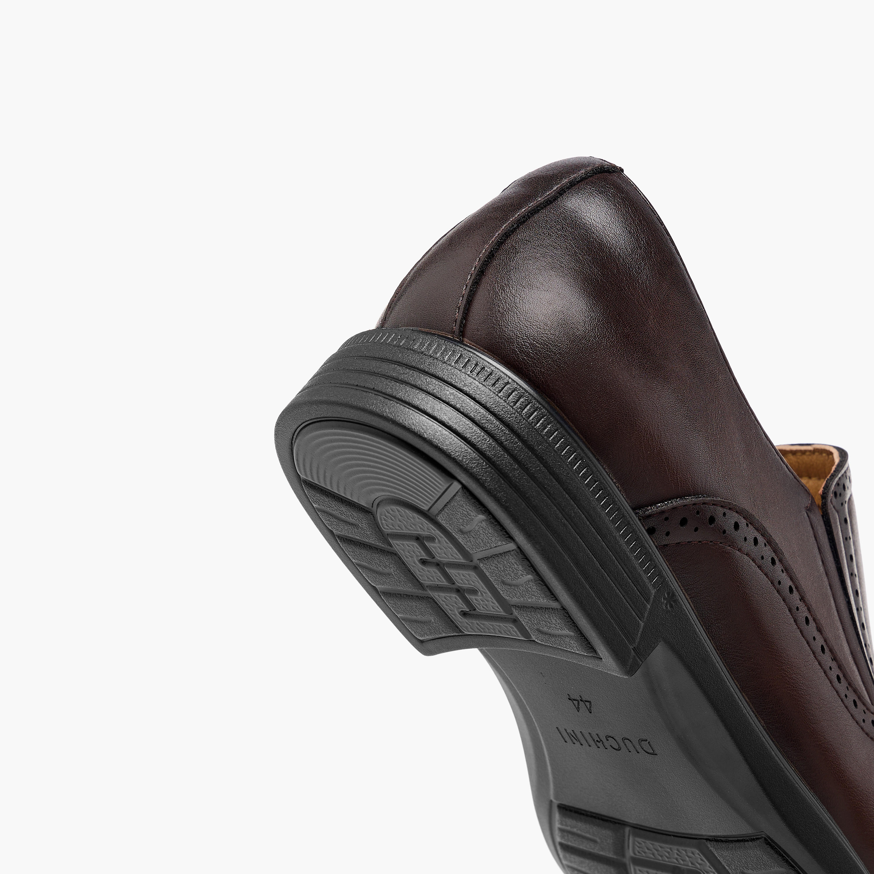 Duchini Men's Textured Slip-On Loafers-men-shoes-loafersandmoccasins-image-5