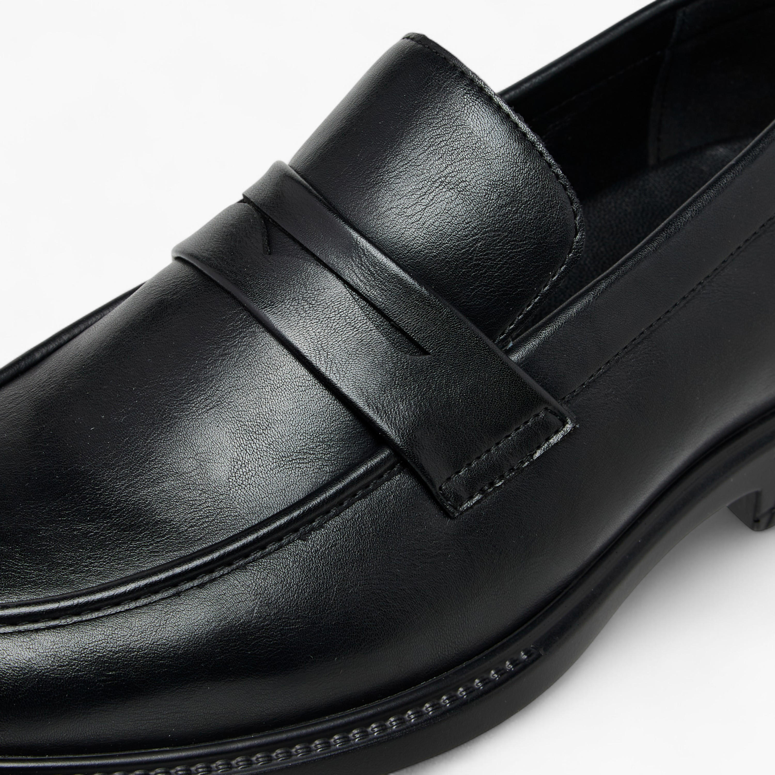 Duchini Men's Cutout Detail Slip-On Loafers-men-shoes-loafersandmoccasins-image-4