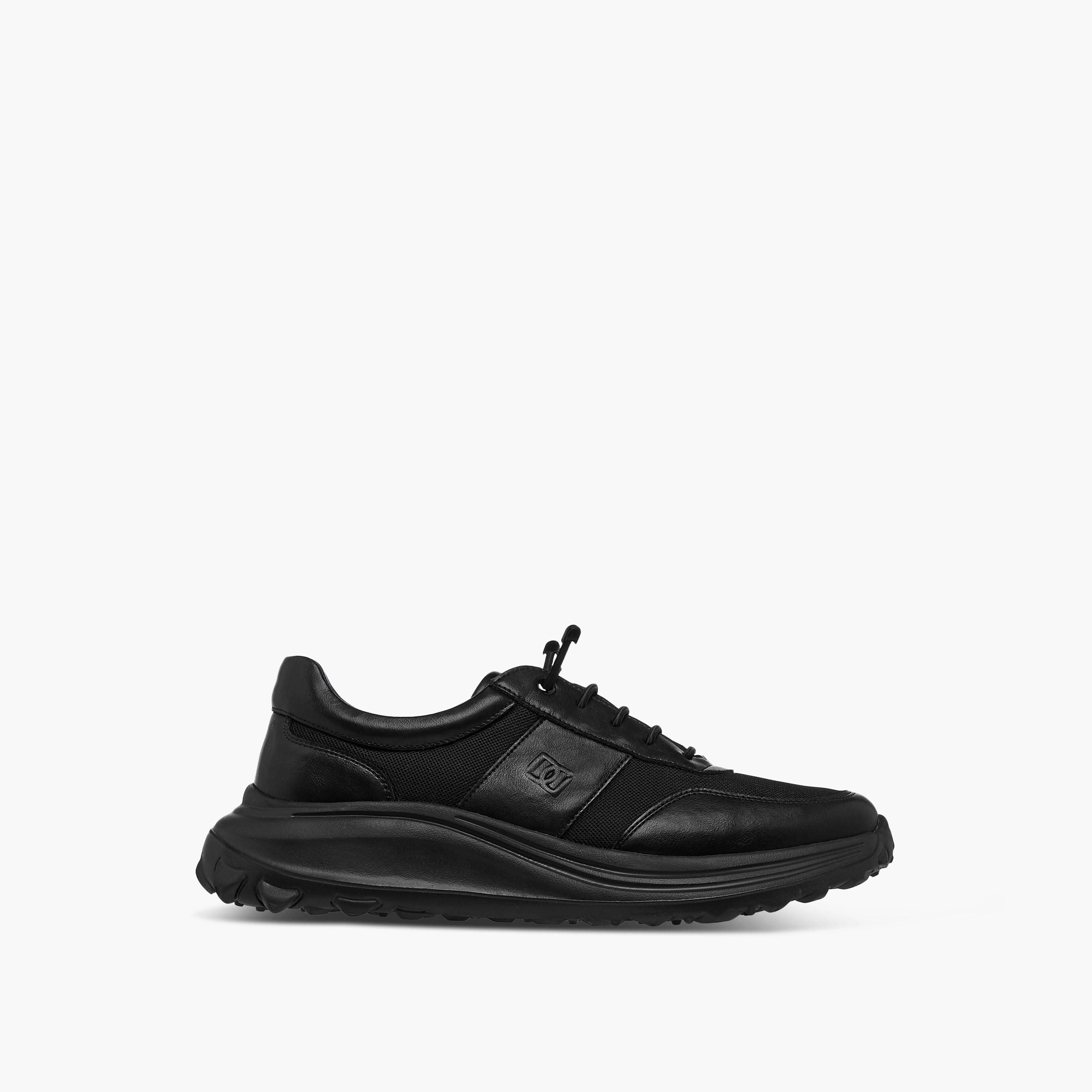 Duchini Men's Panelled Lace-Up Sneakers-men-shoes-sneakers-image-3