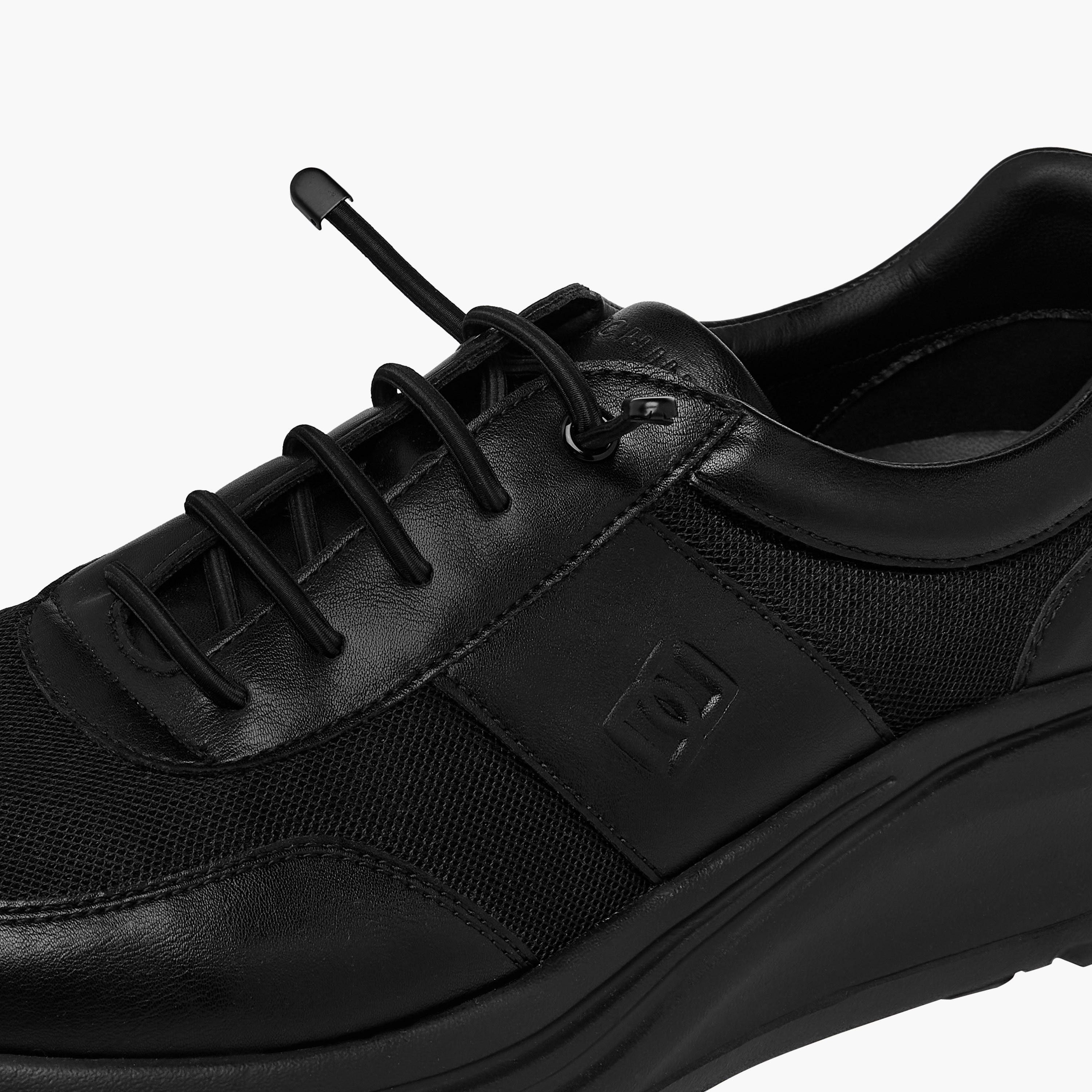 Duchini Men's Panelled Lace-Up Sneakers-men-shoes-sneakers-image-4