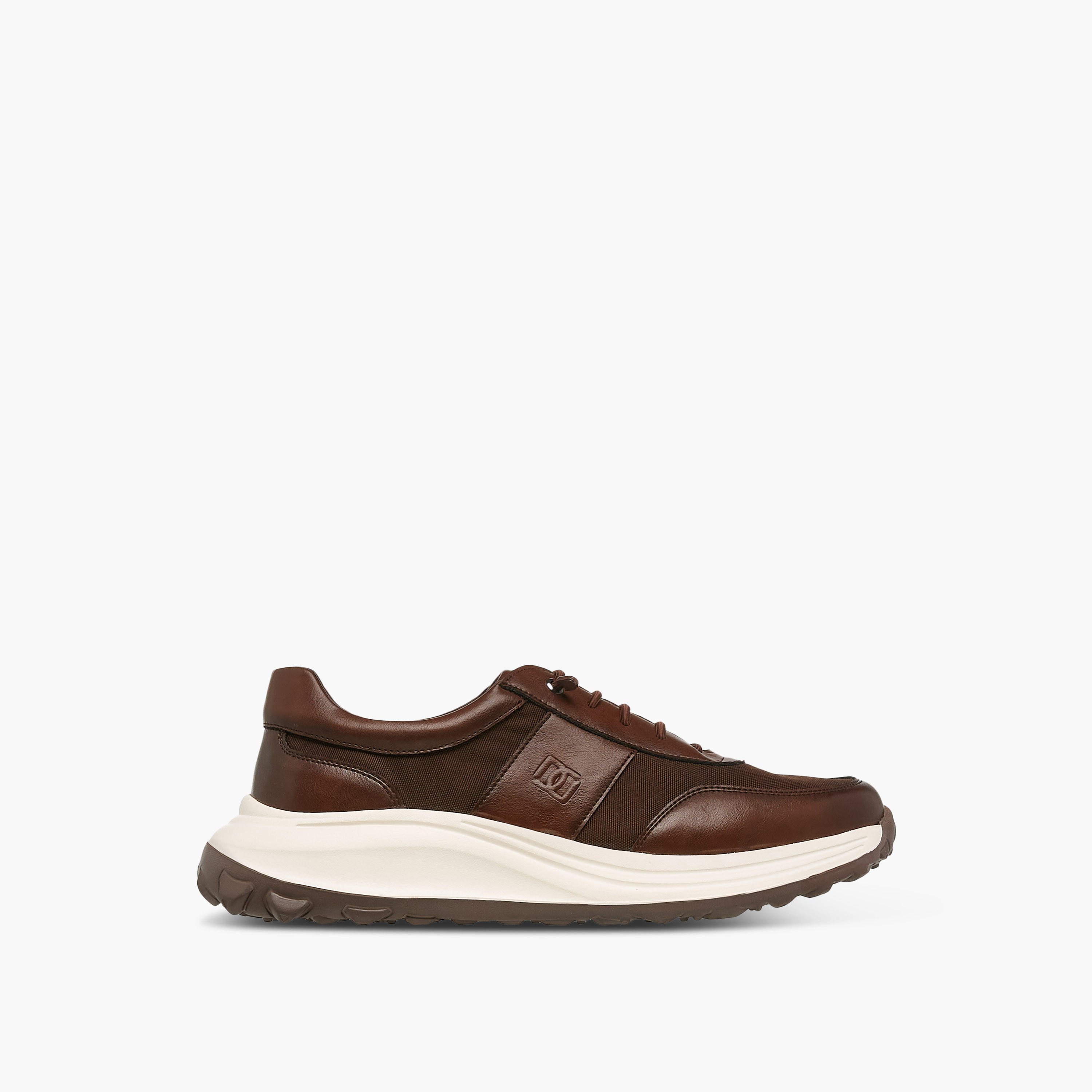 Duchini Men's Panelled Lace-Up Sneakers-men-shoes-sneakers-image-3