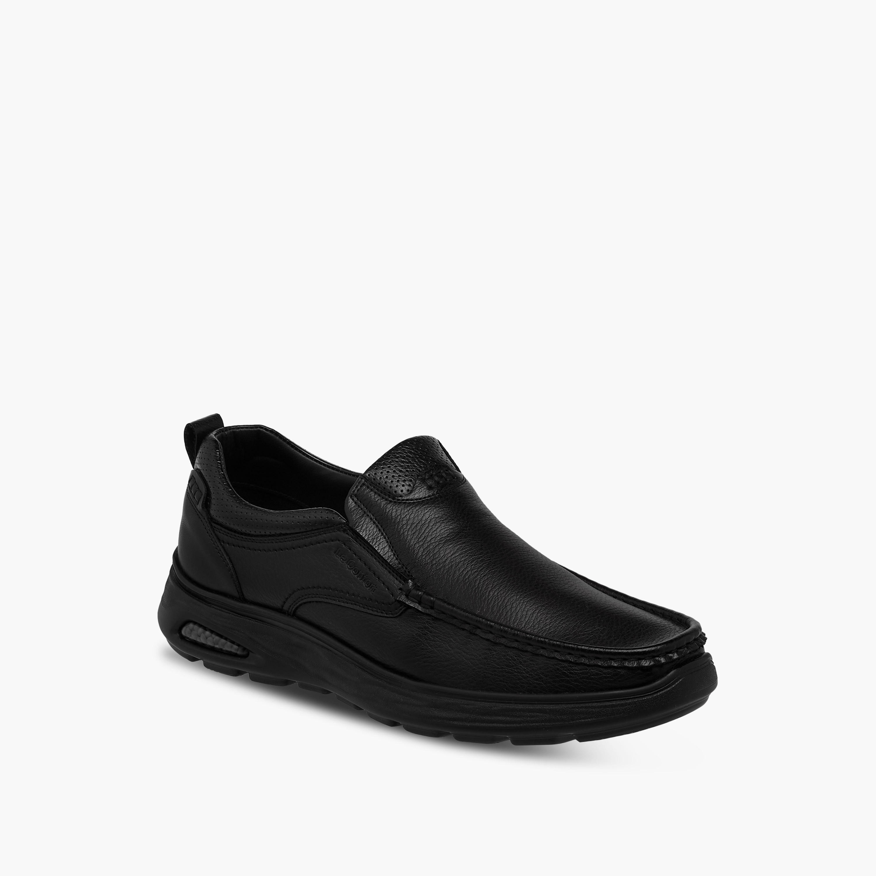 Le Confort Textured Slip-On Comfort Loafers-men-shoes-loafersandmoccasins-image-2