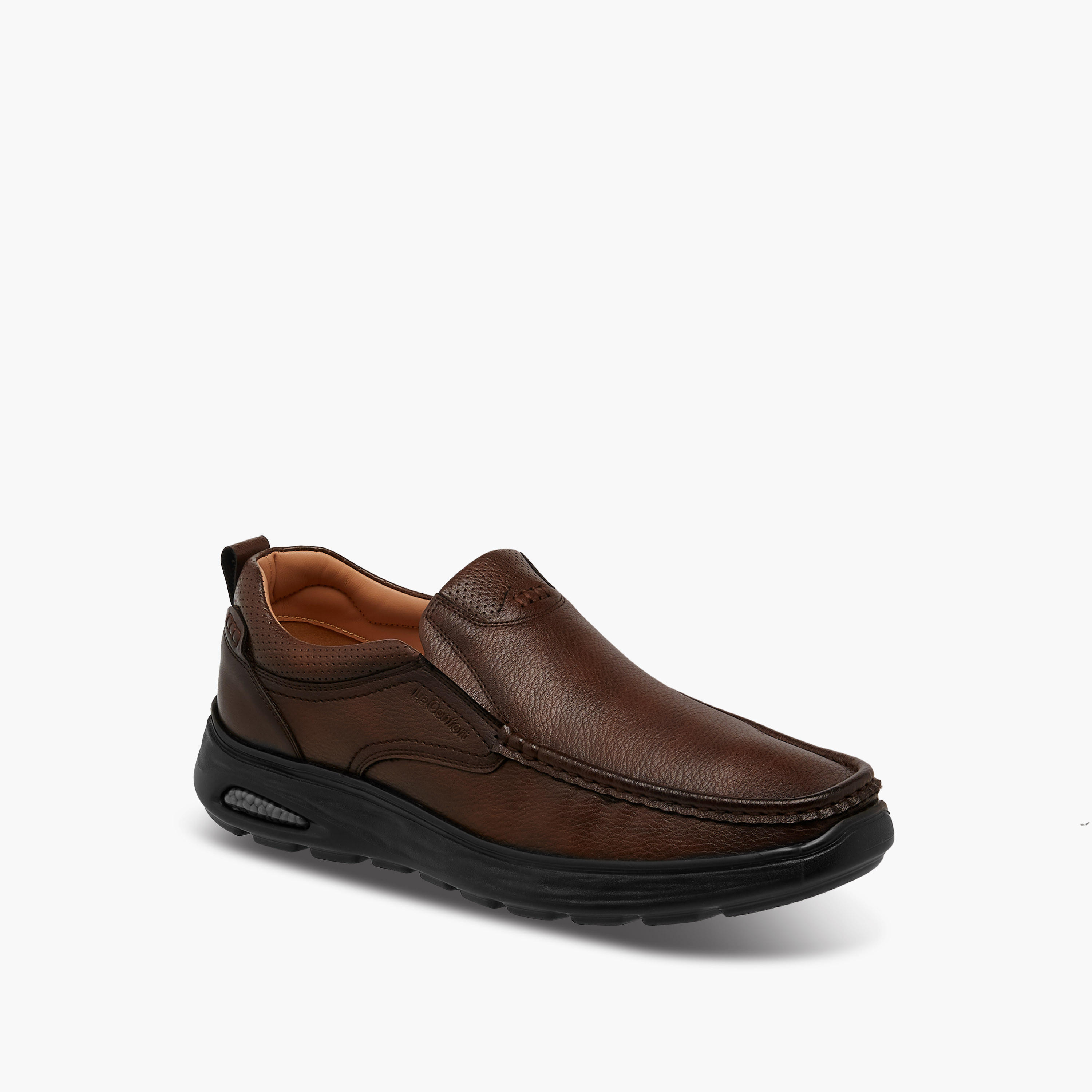 Le Confort Textured Slip-On Comfort Loafers-men-shoes-loafersandmoccasins-image-2