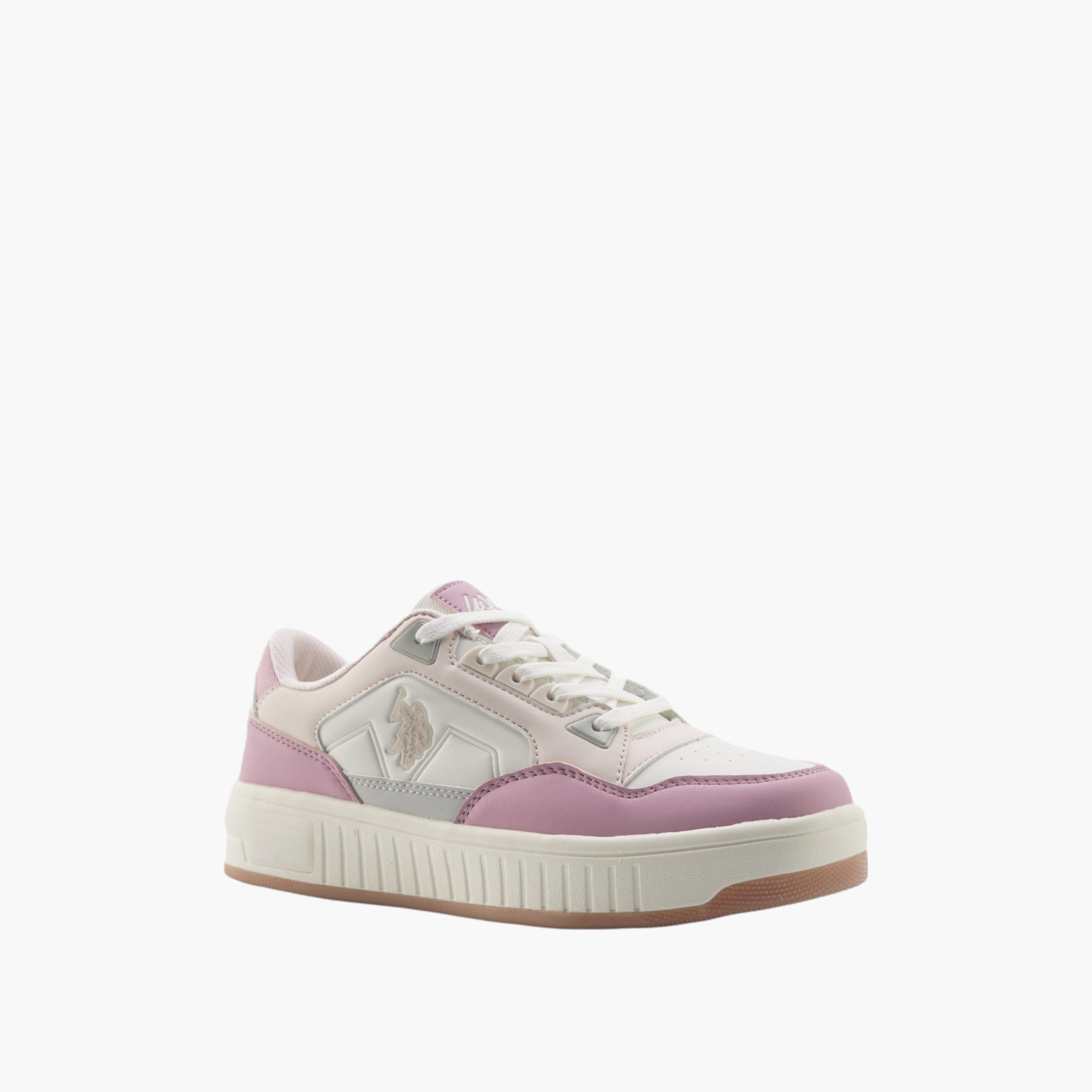 U.S. Polo Assn Women's Lace-Up Sneakers - A10193785212010-women-shoes-sneakers-image-1