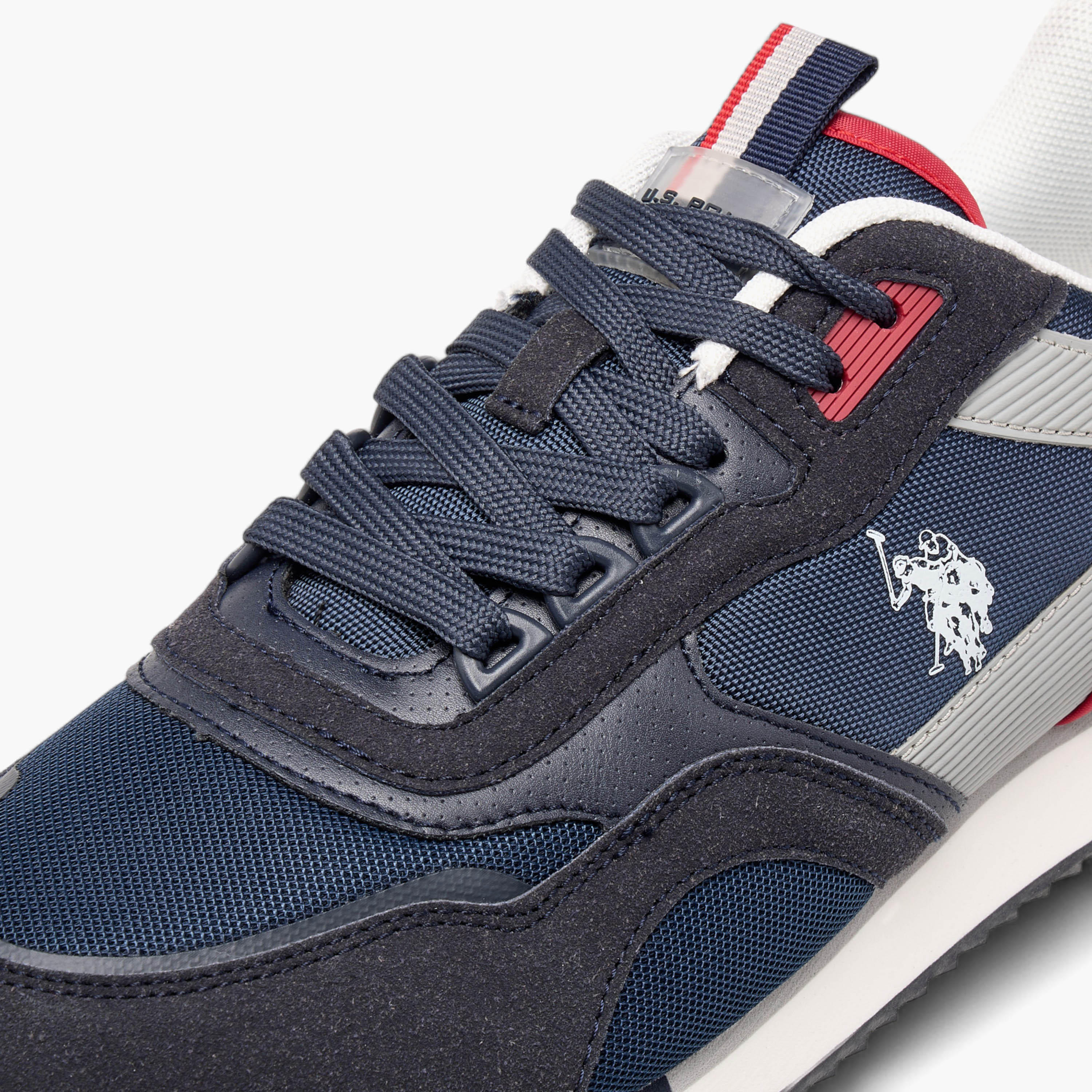 U.S. Polo Assn Men's Logo Detail Sneakers with Lace-Up Closure-men-shoes-sneakers-image-4