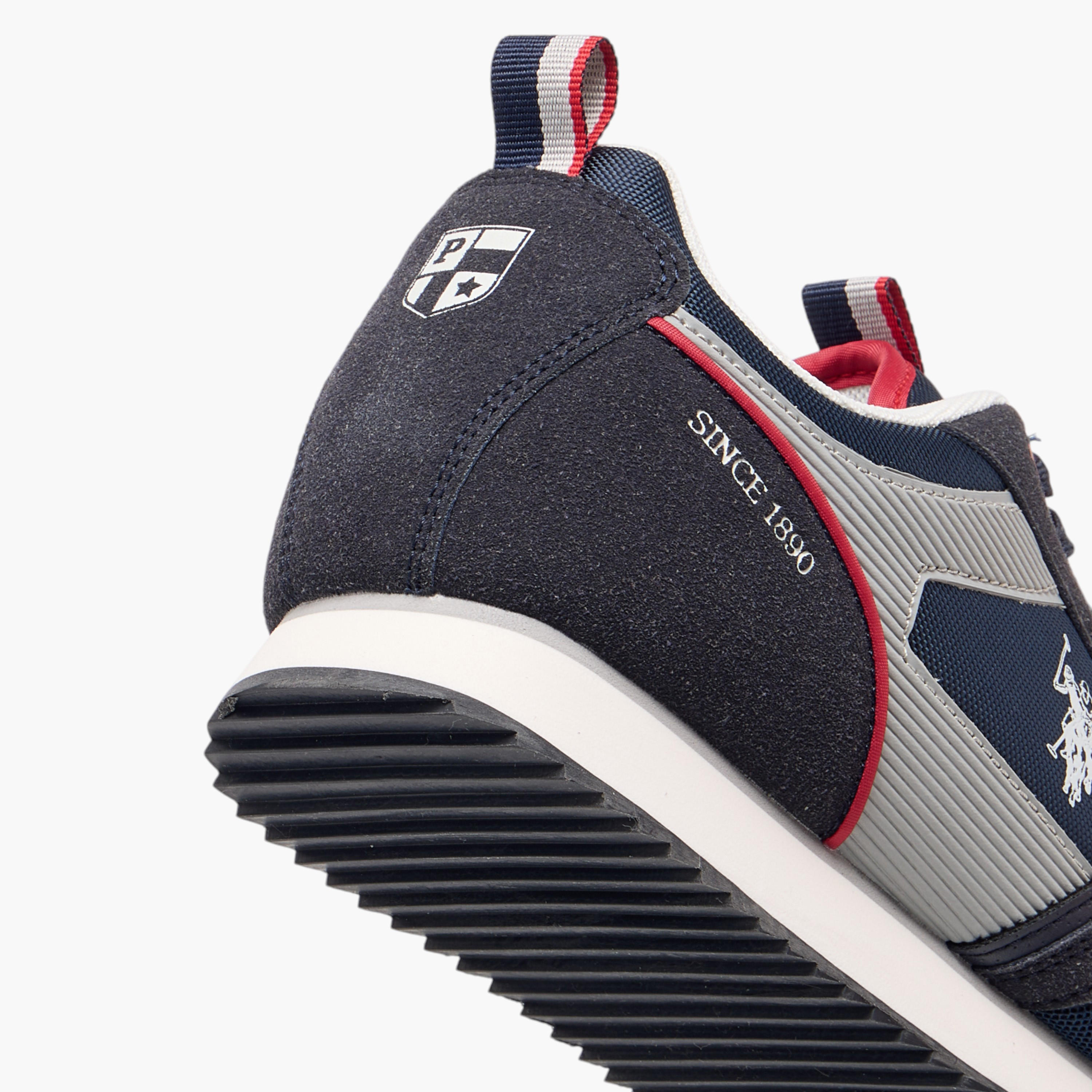 U.S. Polo Assn Men's Logo Detail Sneakers with Lace-Up Closure-men-shoes-sneakers-image-5