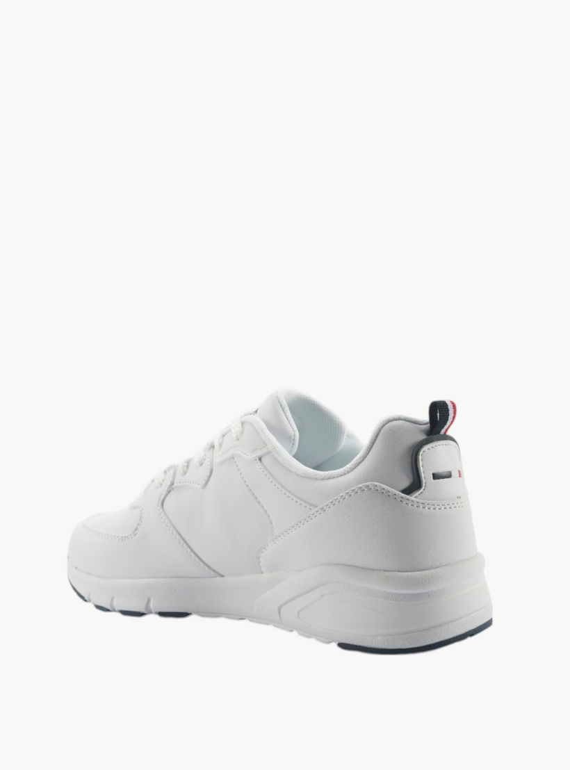 U.S. Polo Assn Logo Detail Lace-Up Sneakers-men-shoes-sneakers-image-3