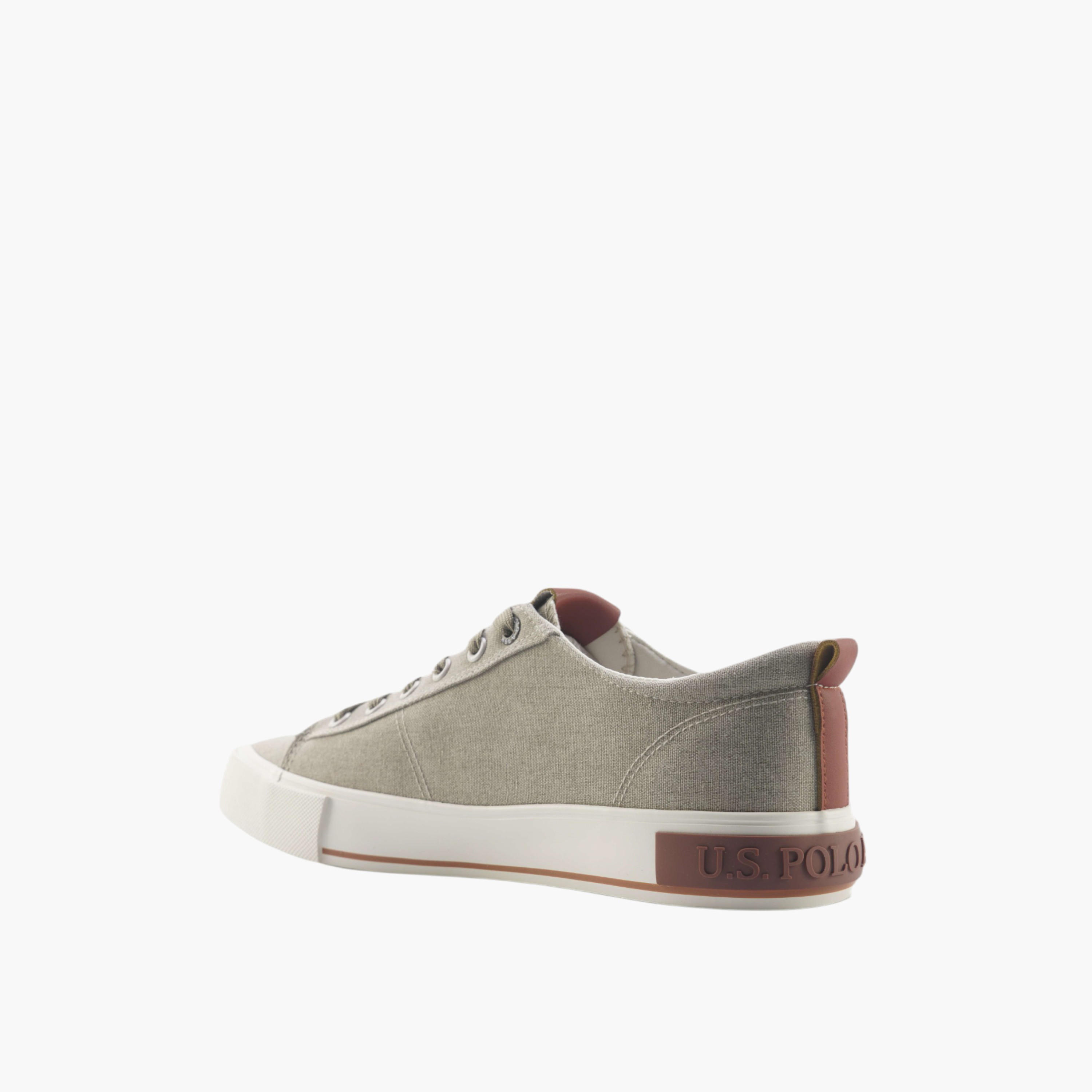 حذاء سنيكرز قماش برباط للرجال من يو اس بولو أسن-men-shoes-sneakers-image-3