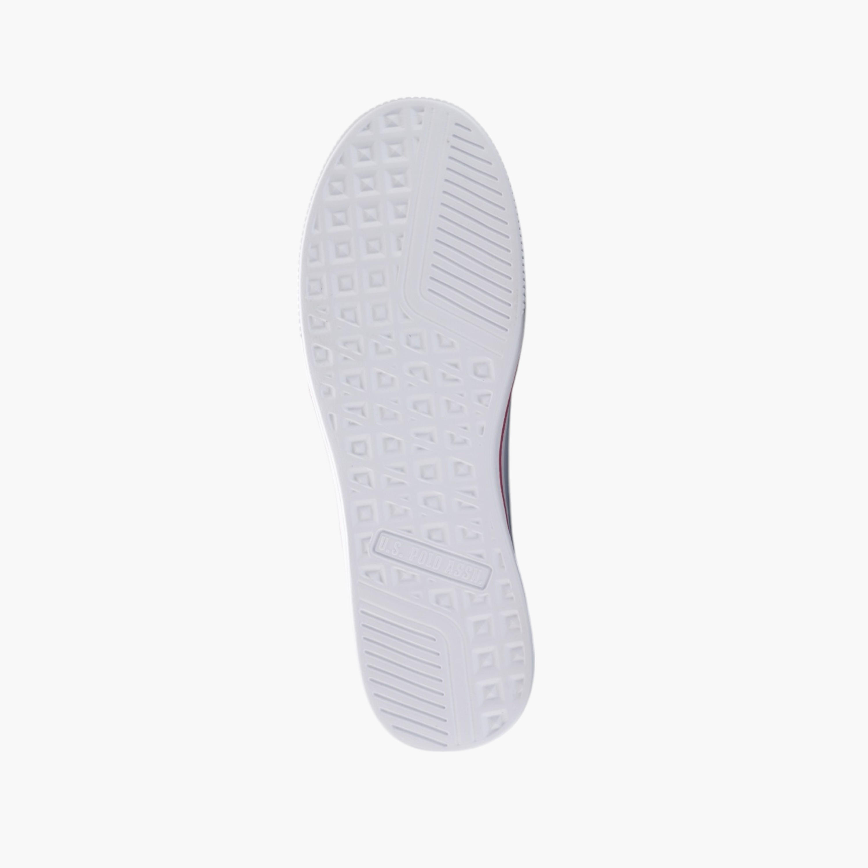 U.S. Polo Assn Logo Detail Lace-Up Sneakers-men-shoes-sneakers-image-2
