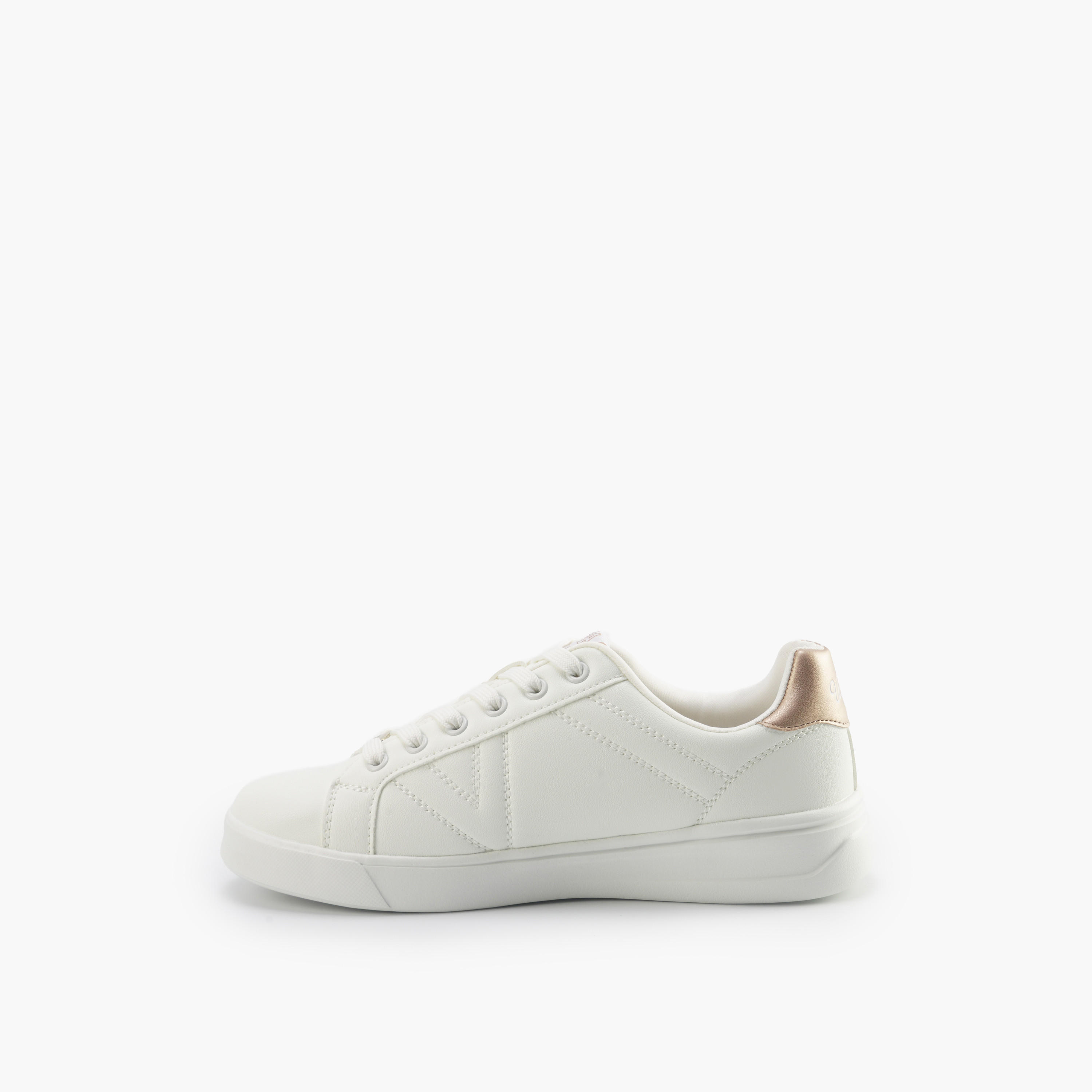 U.S. Polo Assn Women Logo Accent Lace-Up Sneakers-women-shoes-sneakers-image-3
