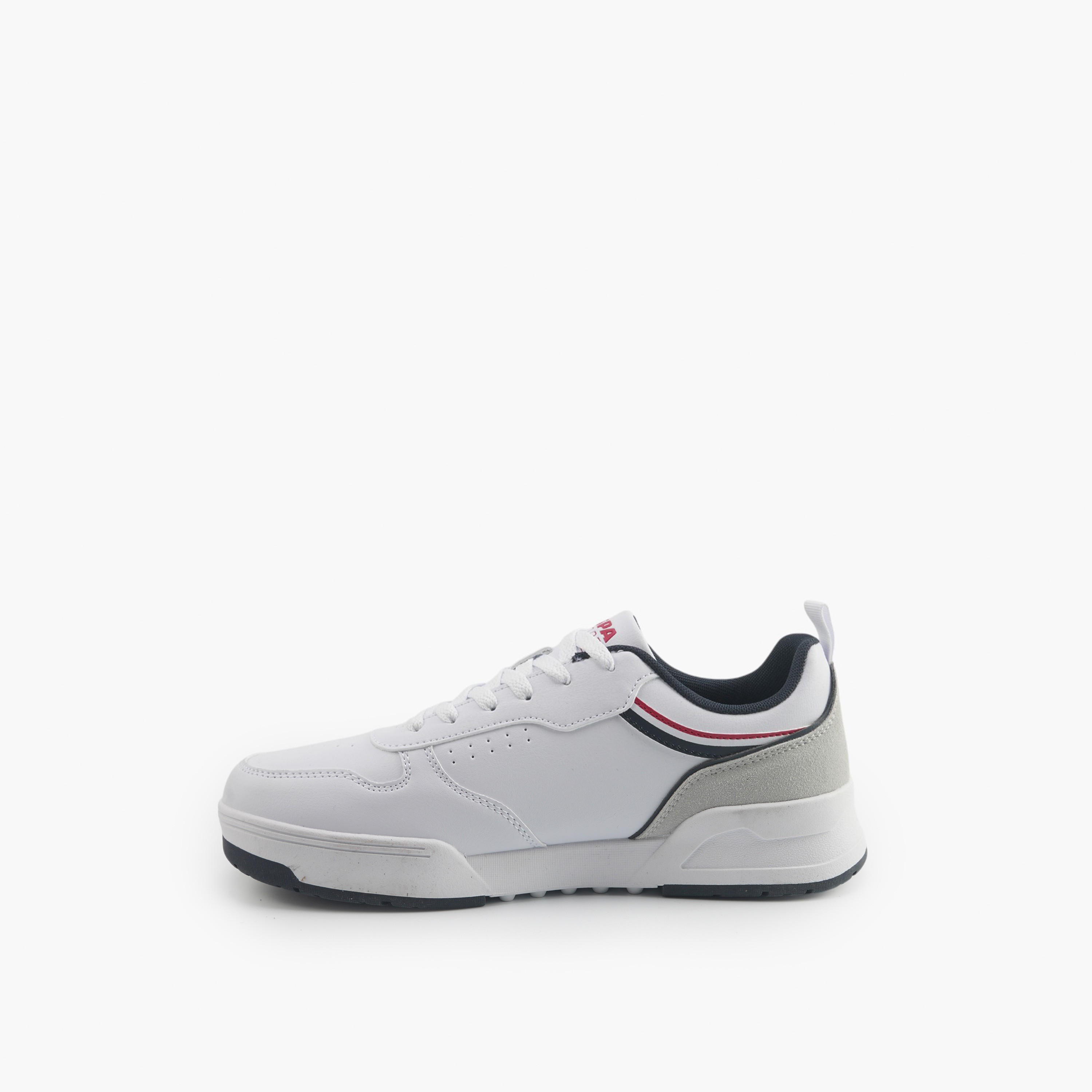 U.S. Polo Assn Men Perforated Lace-Up Sneakers-men-shoes-sneakers-image-3