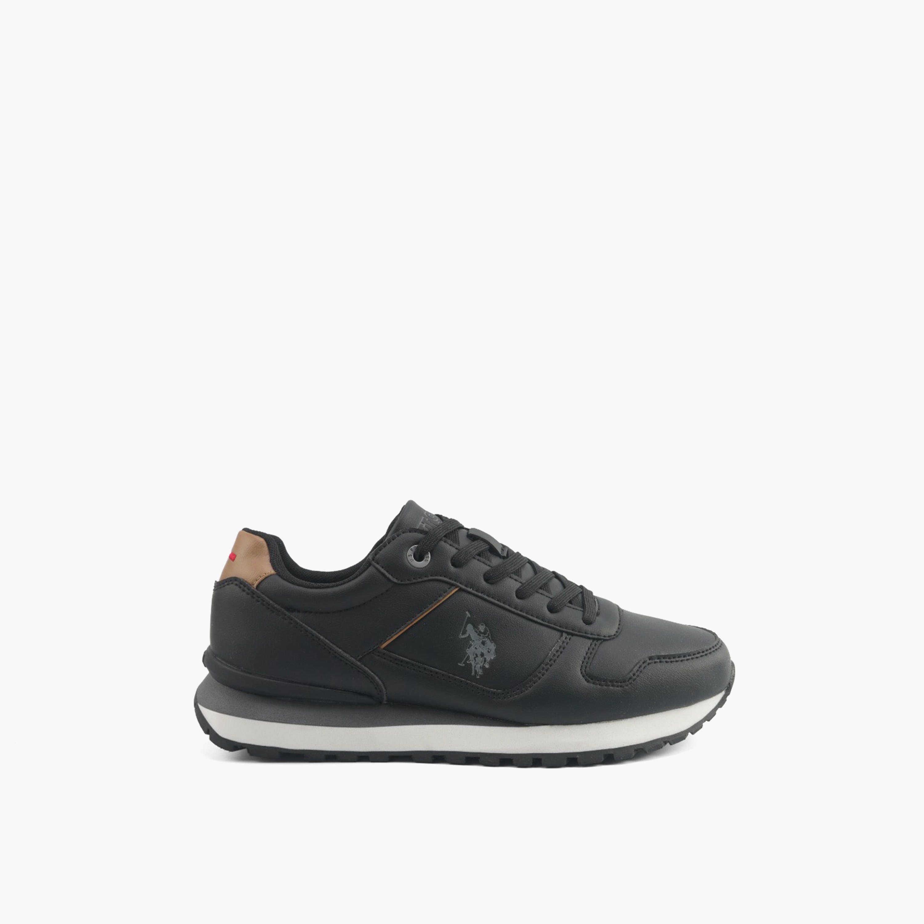 حذاء سنيكرز بطول الكاحل ورباط للرجال من يو أس بولو أسن-men-shoes-sneakers-image-2