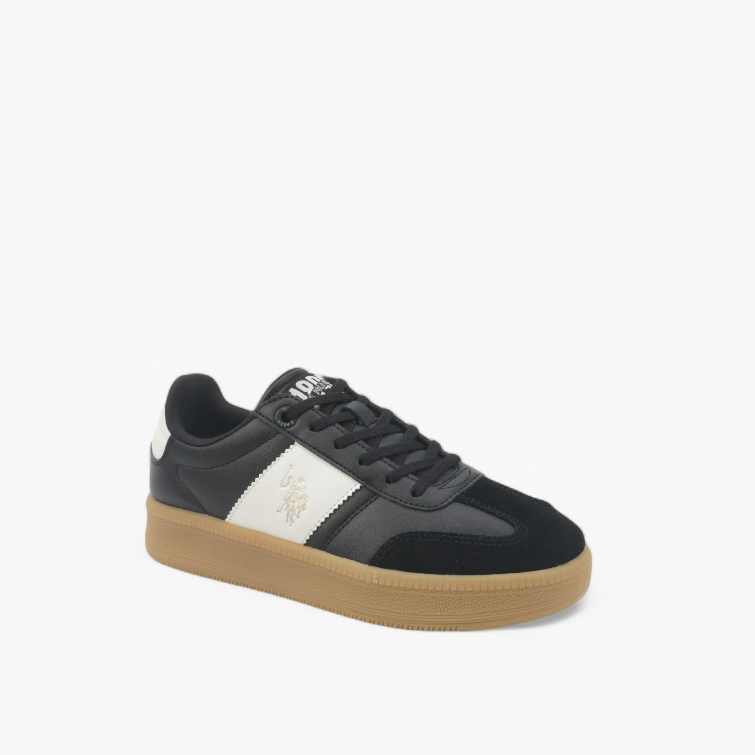 U.S. Polo Assn Women's Panelled Lace-Up Sneakers-women-shoes-sneakers-image-1
