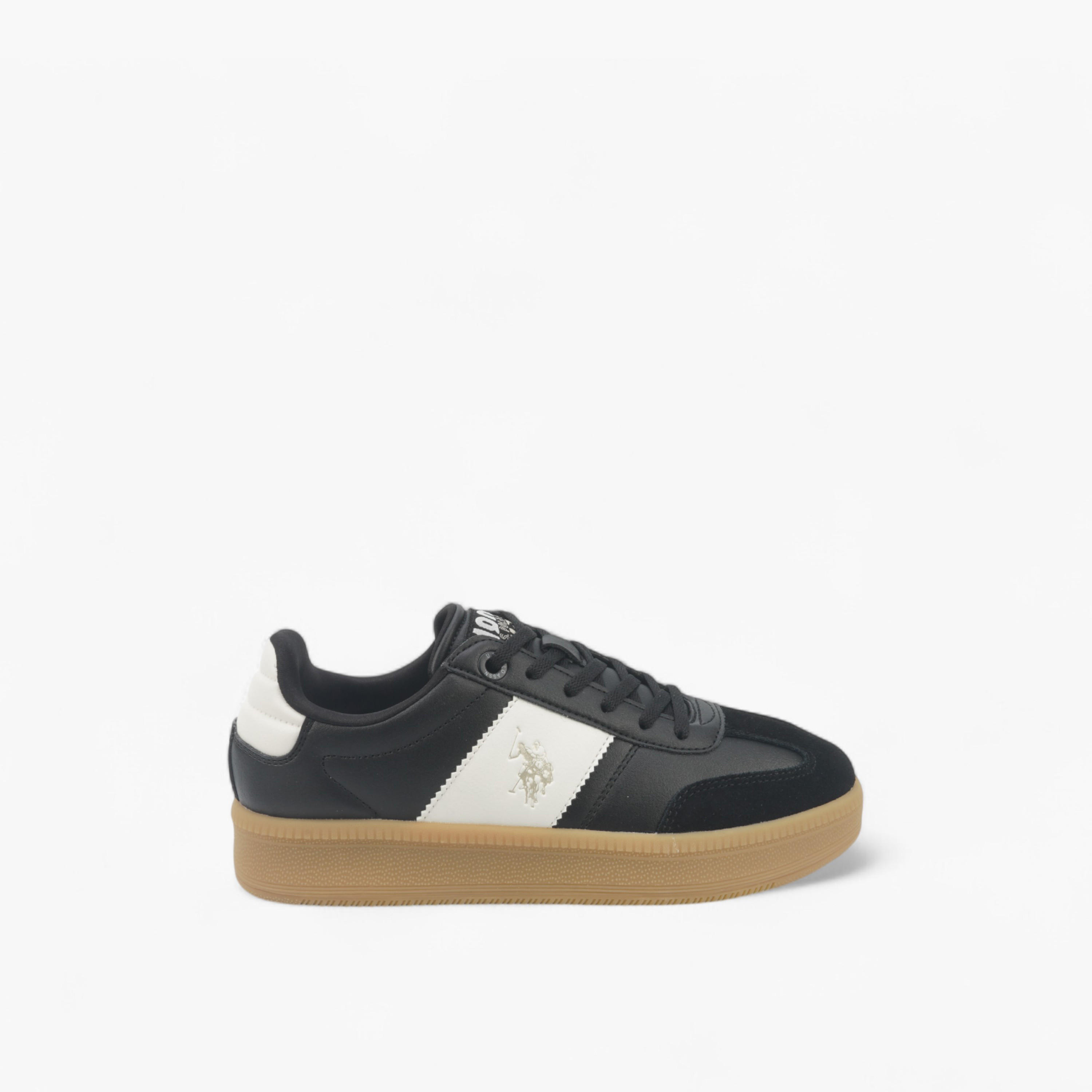 U.S. Polo Assn Women's Panelled Lace-Up Sneakers-women-shoes-sneakers-image-2